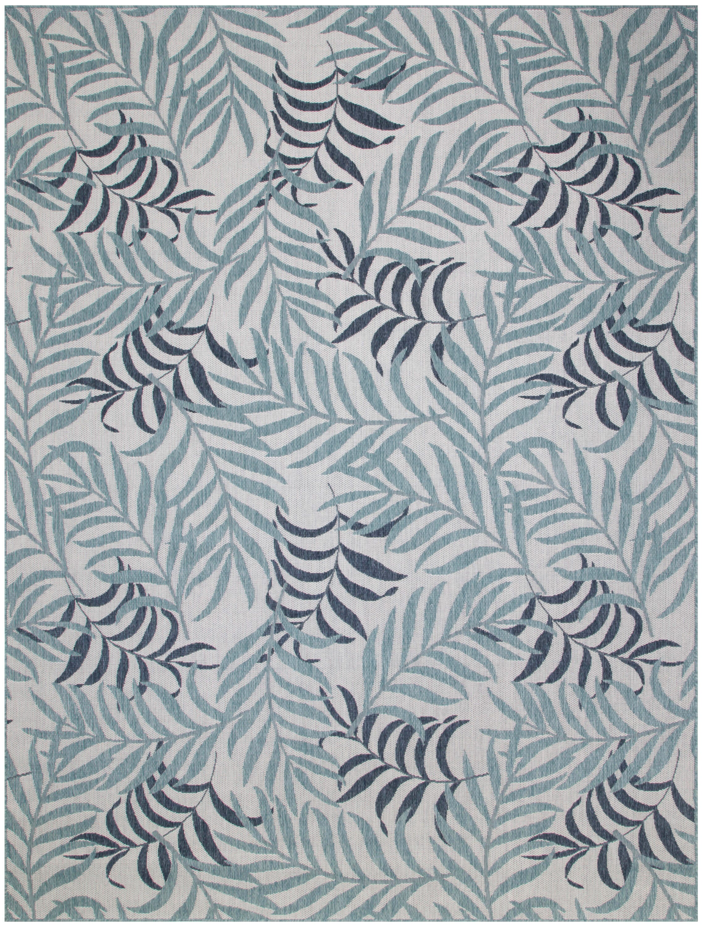 Nourison Home Tropical 8' x 10' Area Rug, Blue, large