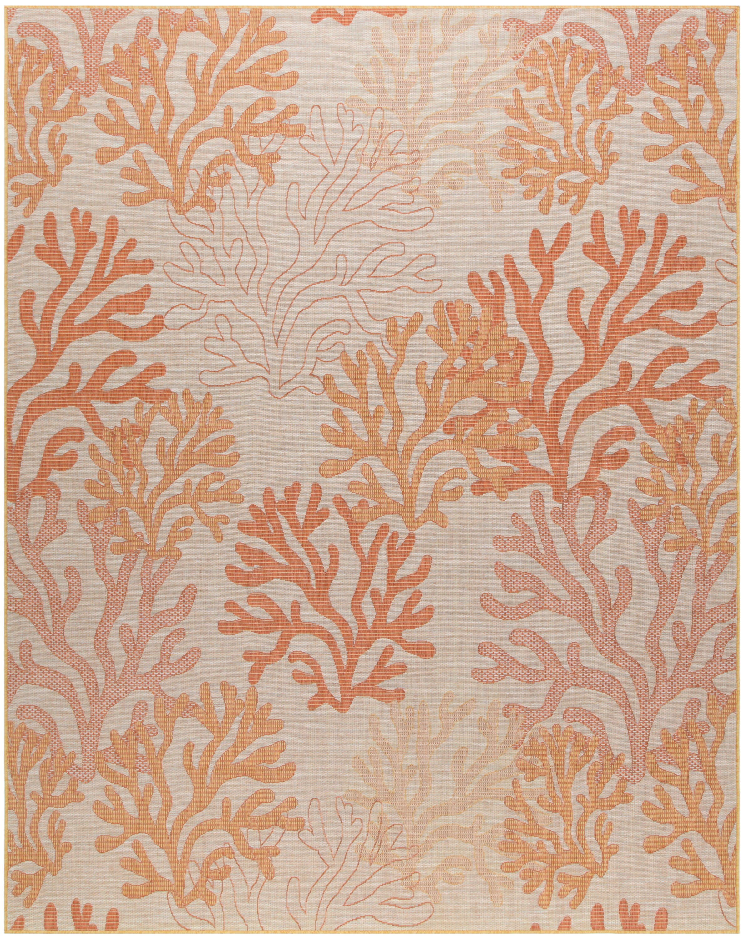Nourison Home Coral Reef 8' x 10' Area Rug, Coral, large