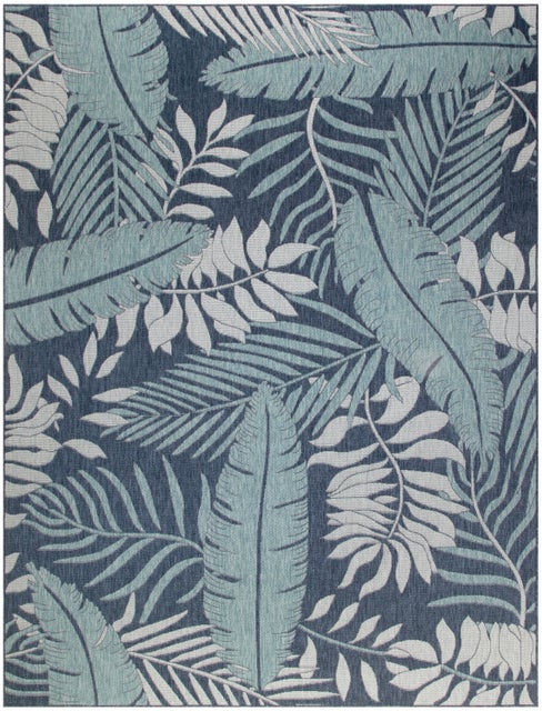 Nourison Home Palm Leaf Indoor/Outdoor 8' x 10' Area Rug