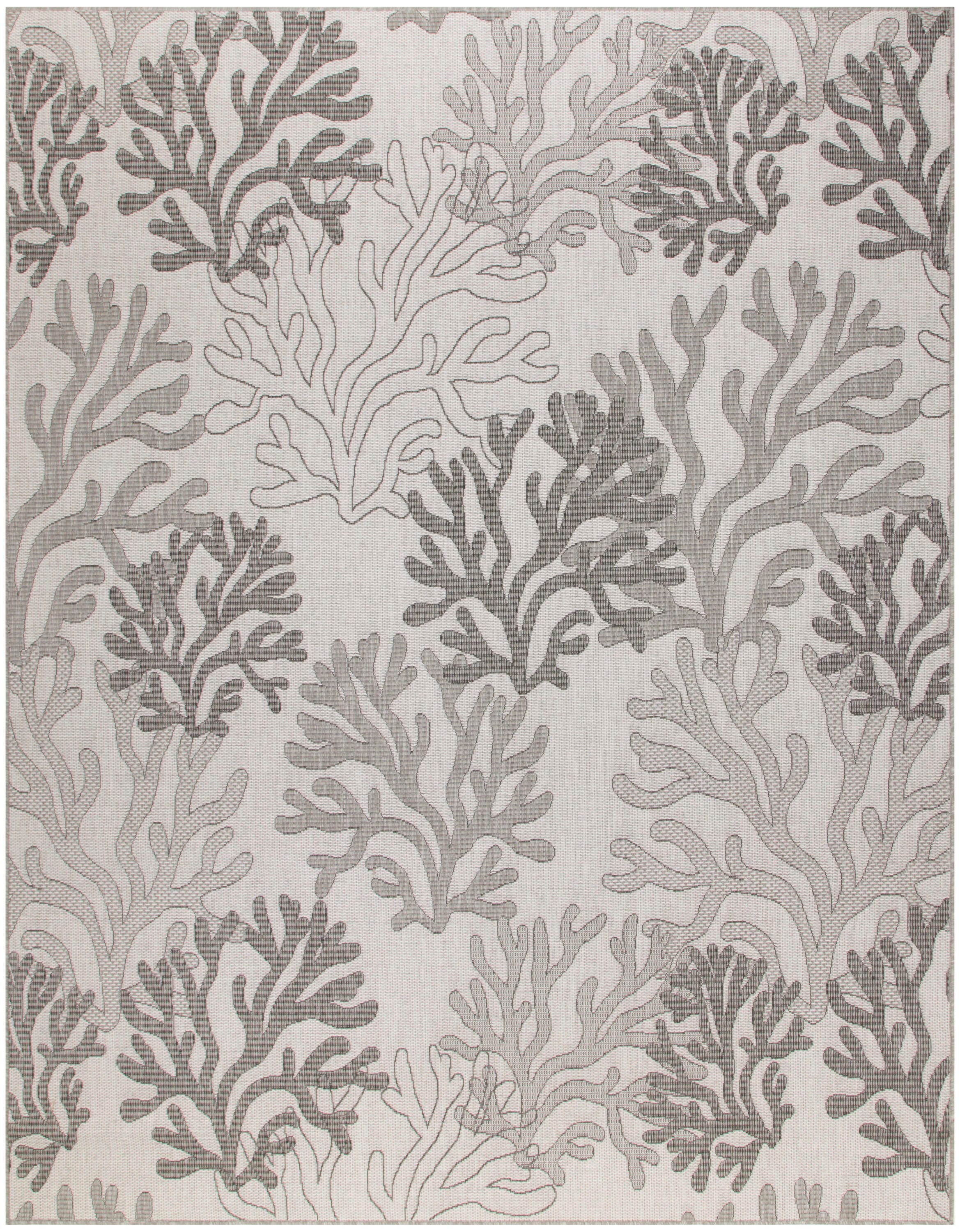 Nourison Home Coral Reef 8' x 10' Area Rug, Gray, large