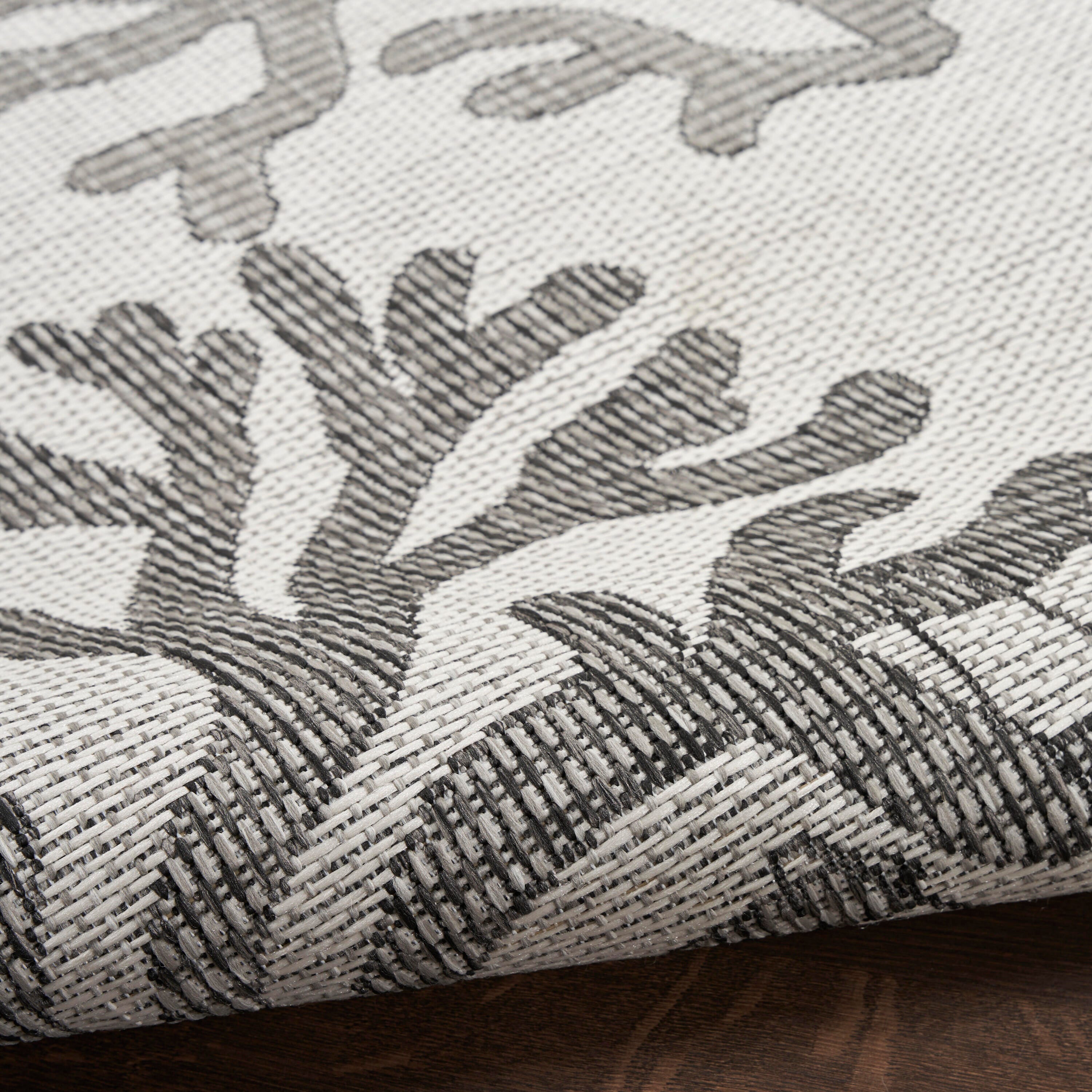 Nourison Home Coral Reef 8' x 10' Area Rug, Gray, large