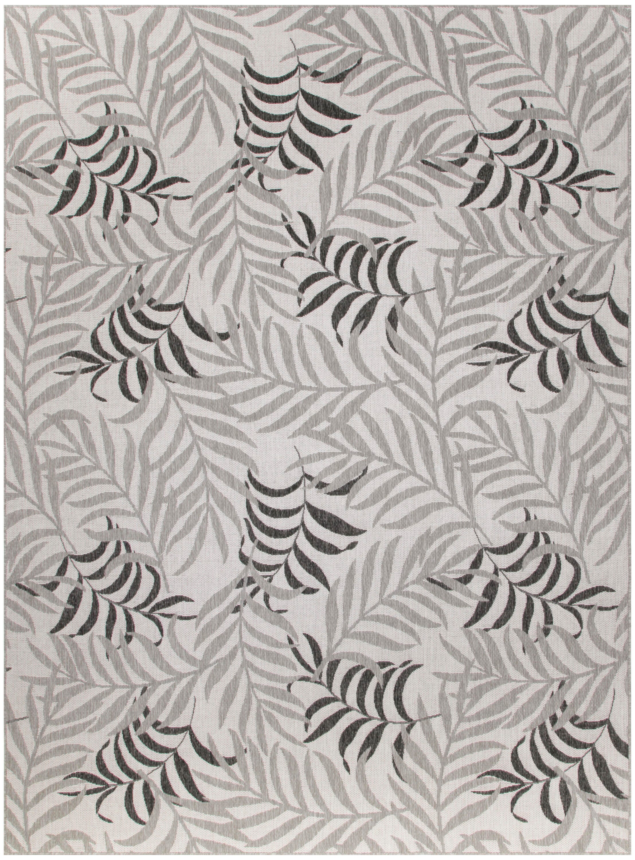 Nourison Home Tropical 9' x 12' Area Rug, Gray, large