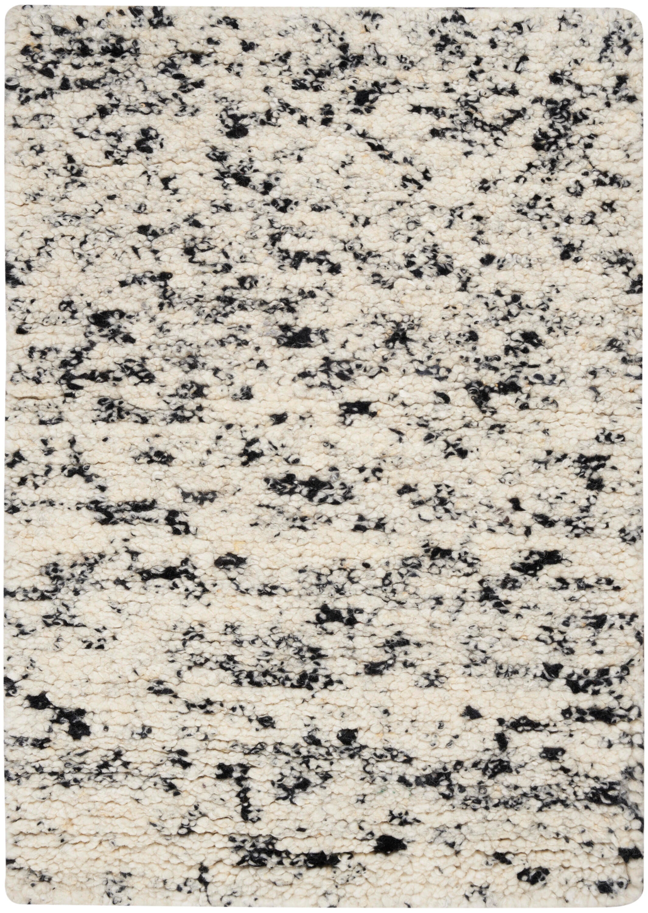 Calvin Klein Billows 2' x 3' Area Rug, Ivory/Black, large