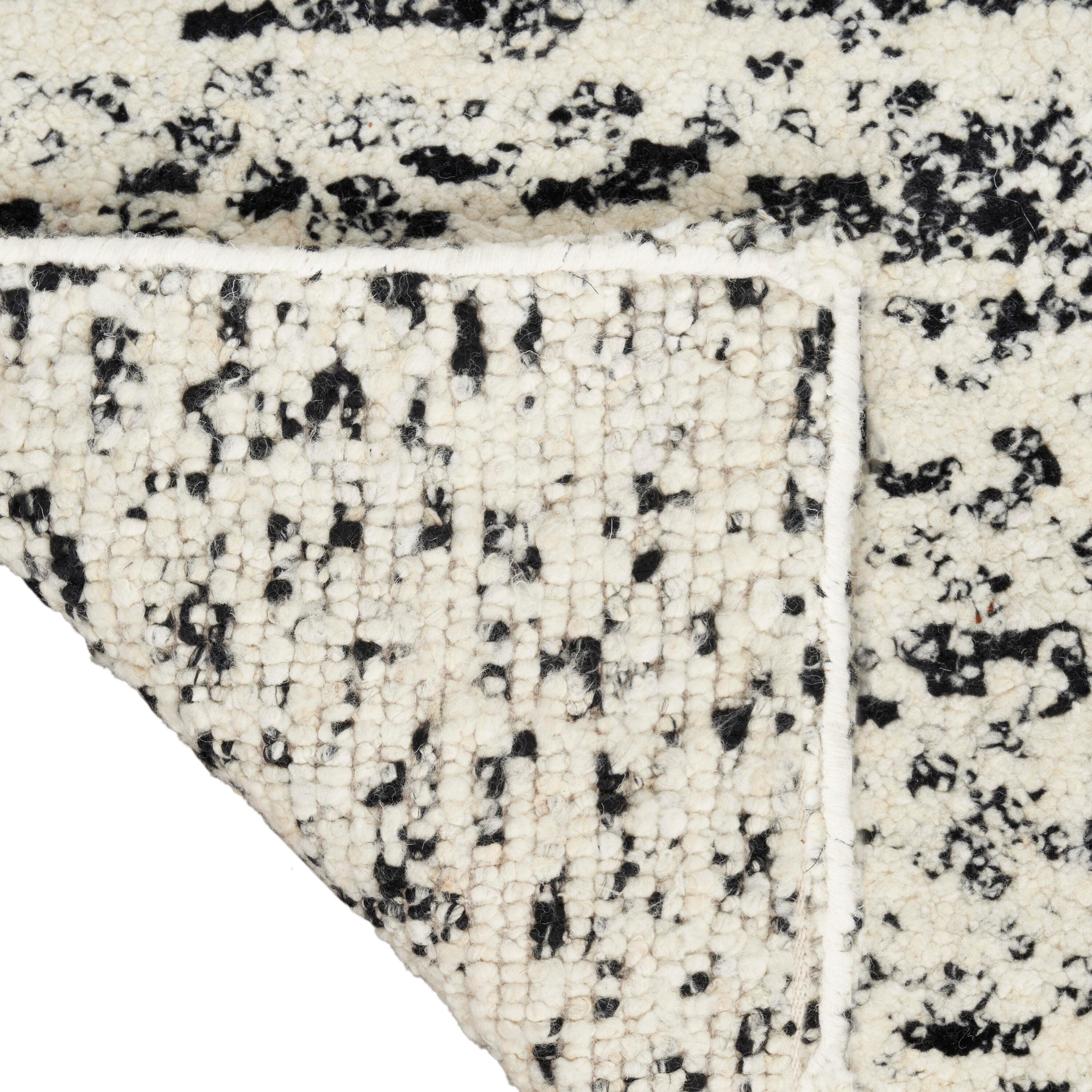 Calvin Klein Billows 2' x 3' Area Rug, Ivory/Black, large