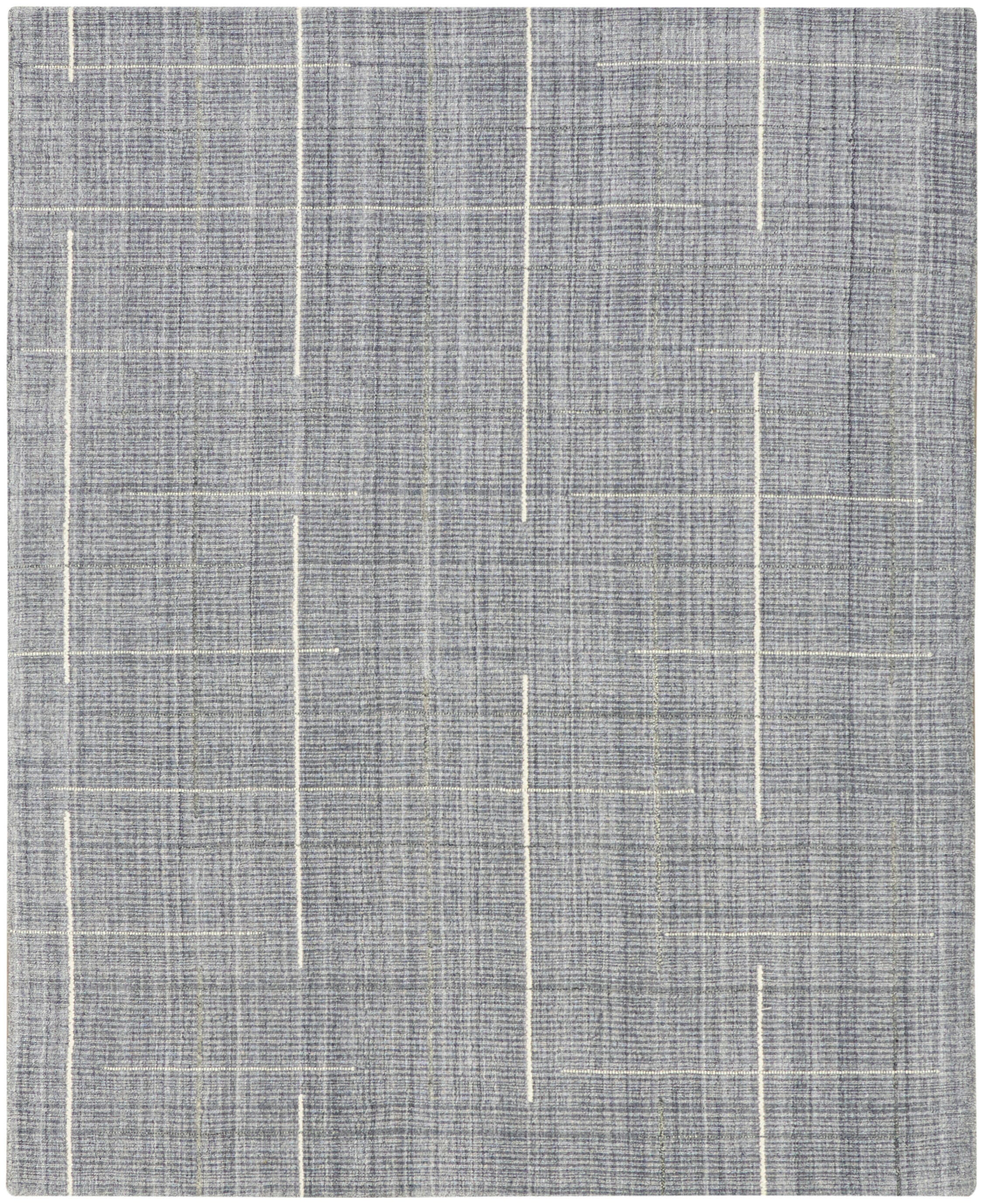 Calvin Klein Architectura 5'3" x 7'3" Area Rug, Denim, large
