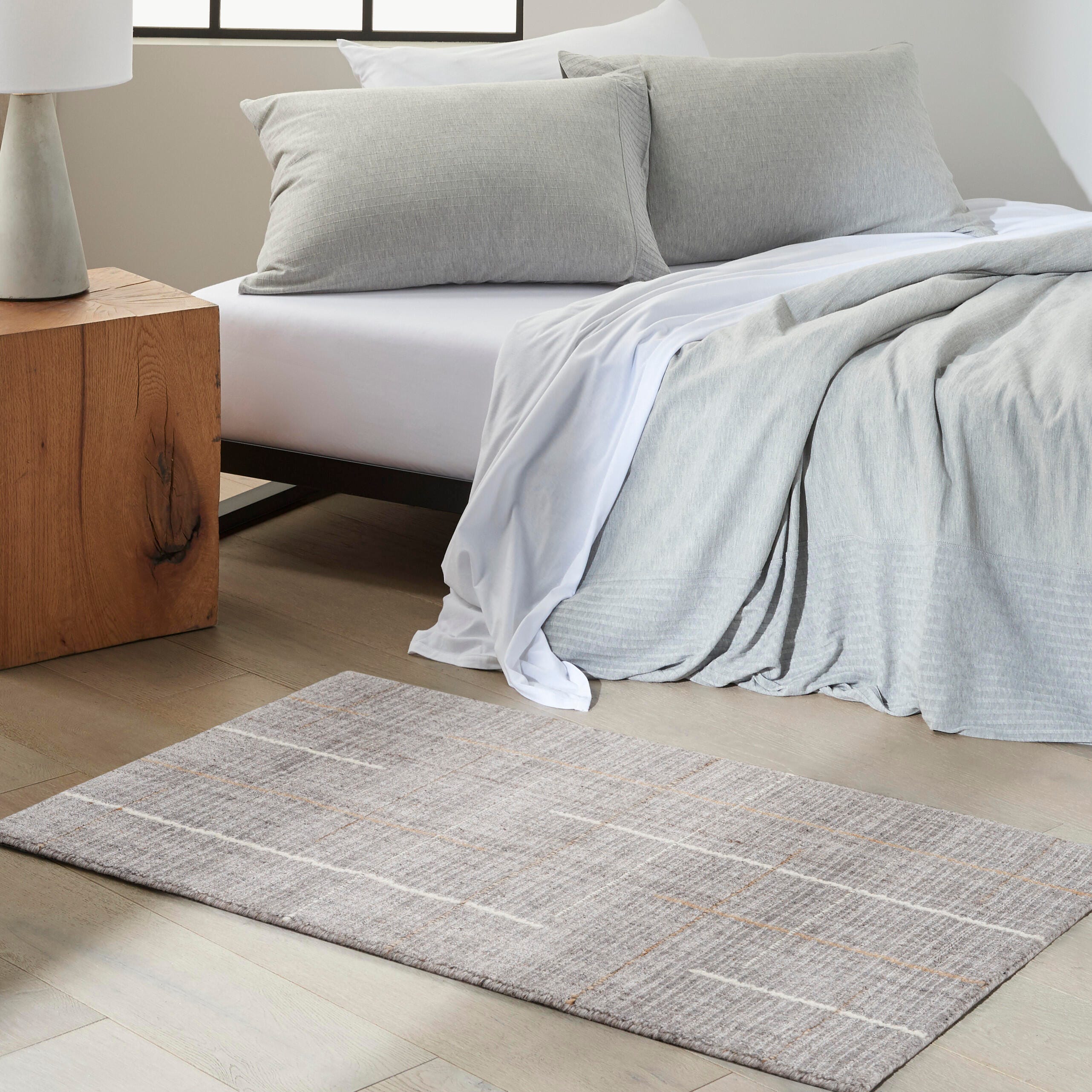 Calvin Klein Architectura 2' x 3' Area Rug, Grey, rollover
