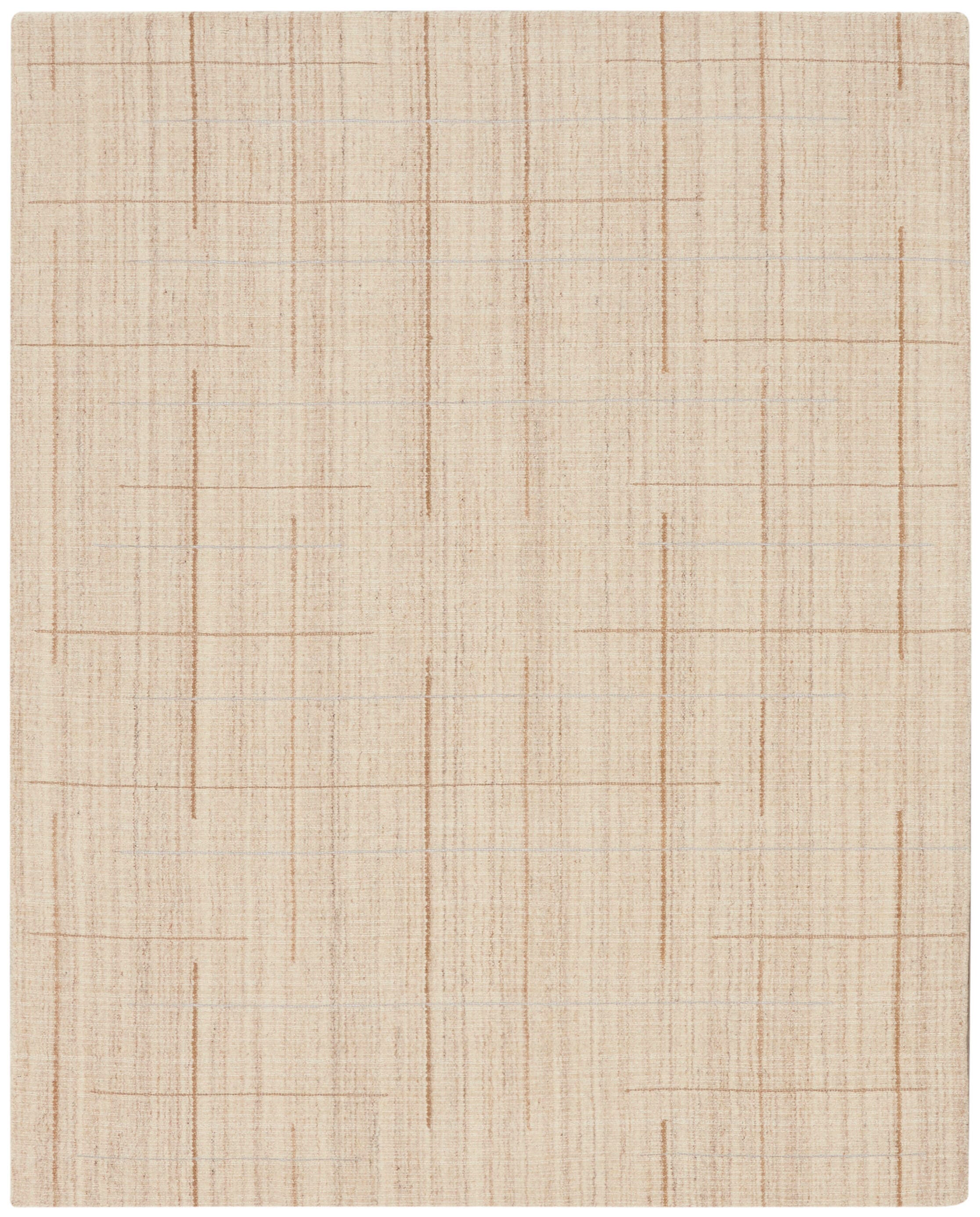 Calvin Klein Architectura 5'3" x 7'3" Area Rug, Natural, large
