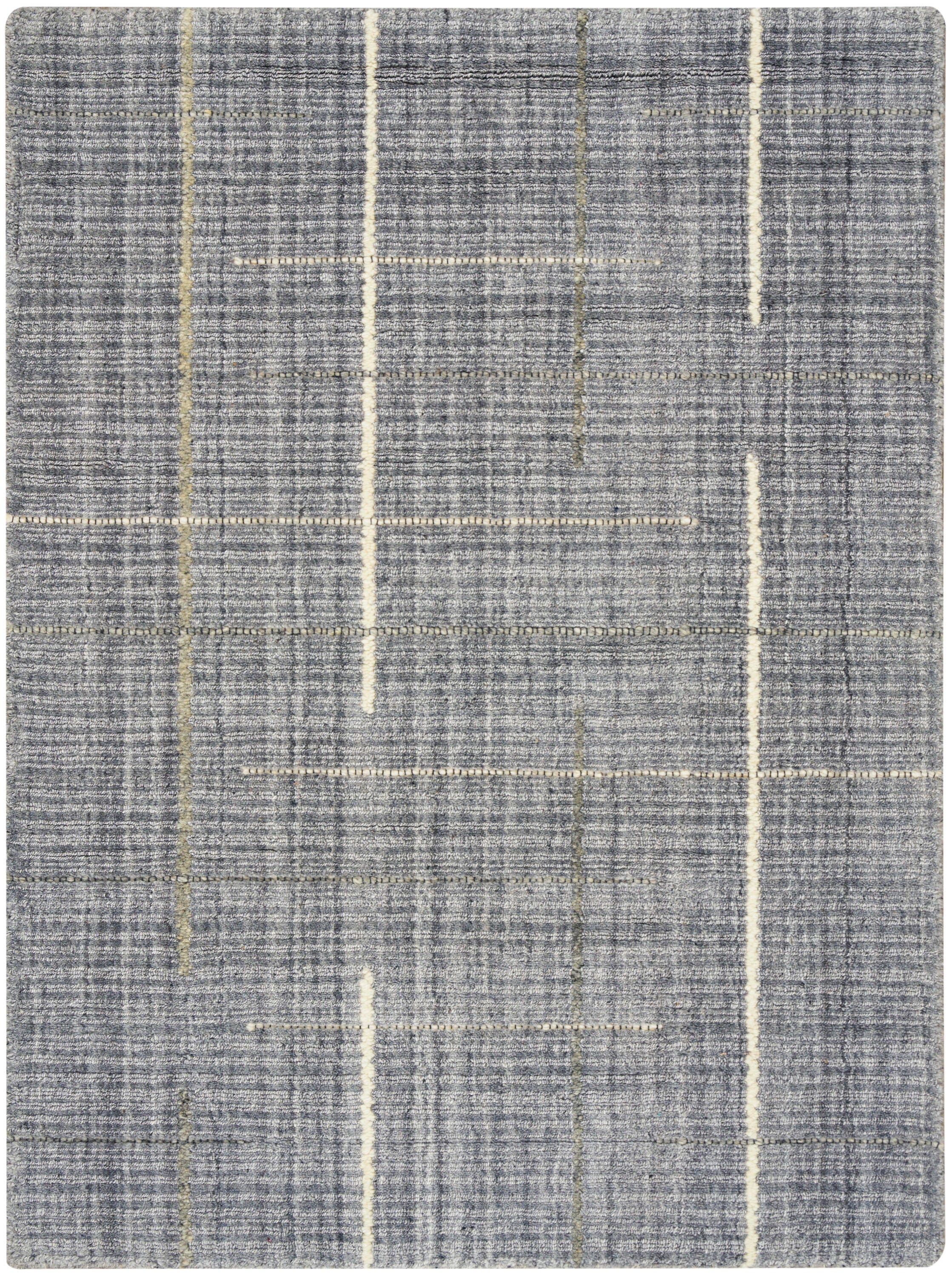 Calvin Klein Architectura 2' x 3' Area Rug, Denim, large