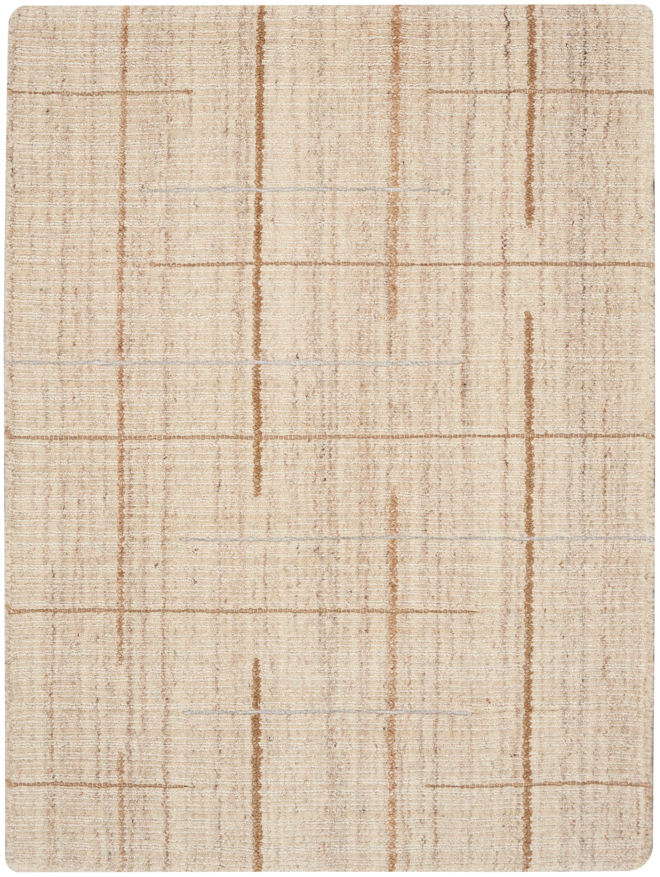 Calvin Klein Architectura 2' x 3' Area Rug, Natural, large