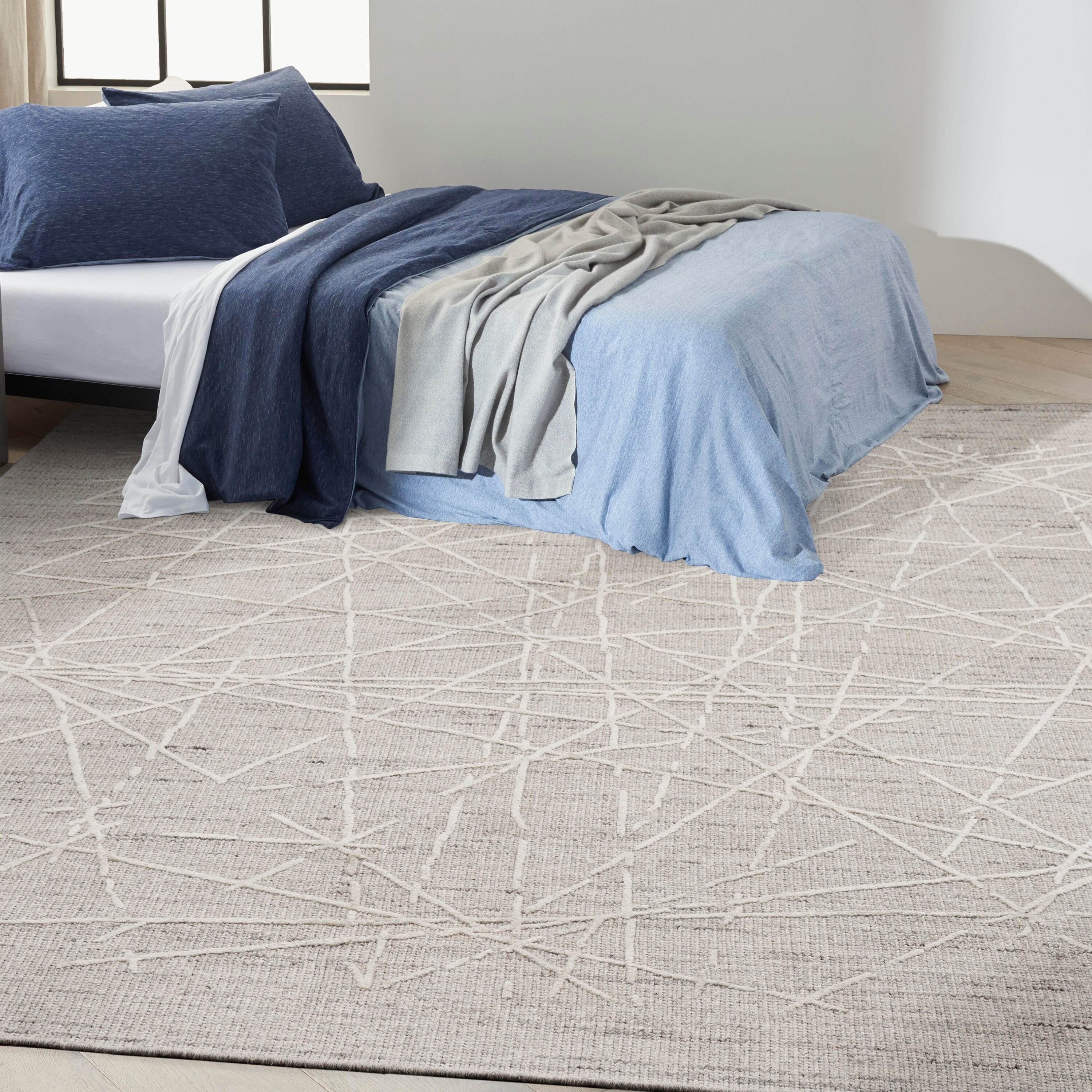 Calvin Klein Wander 7'9" x 9'9" Area Rug, Gray, rollover