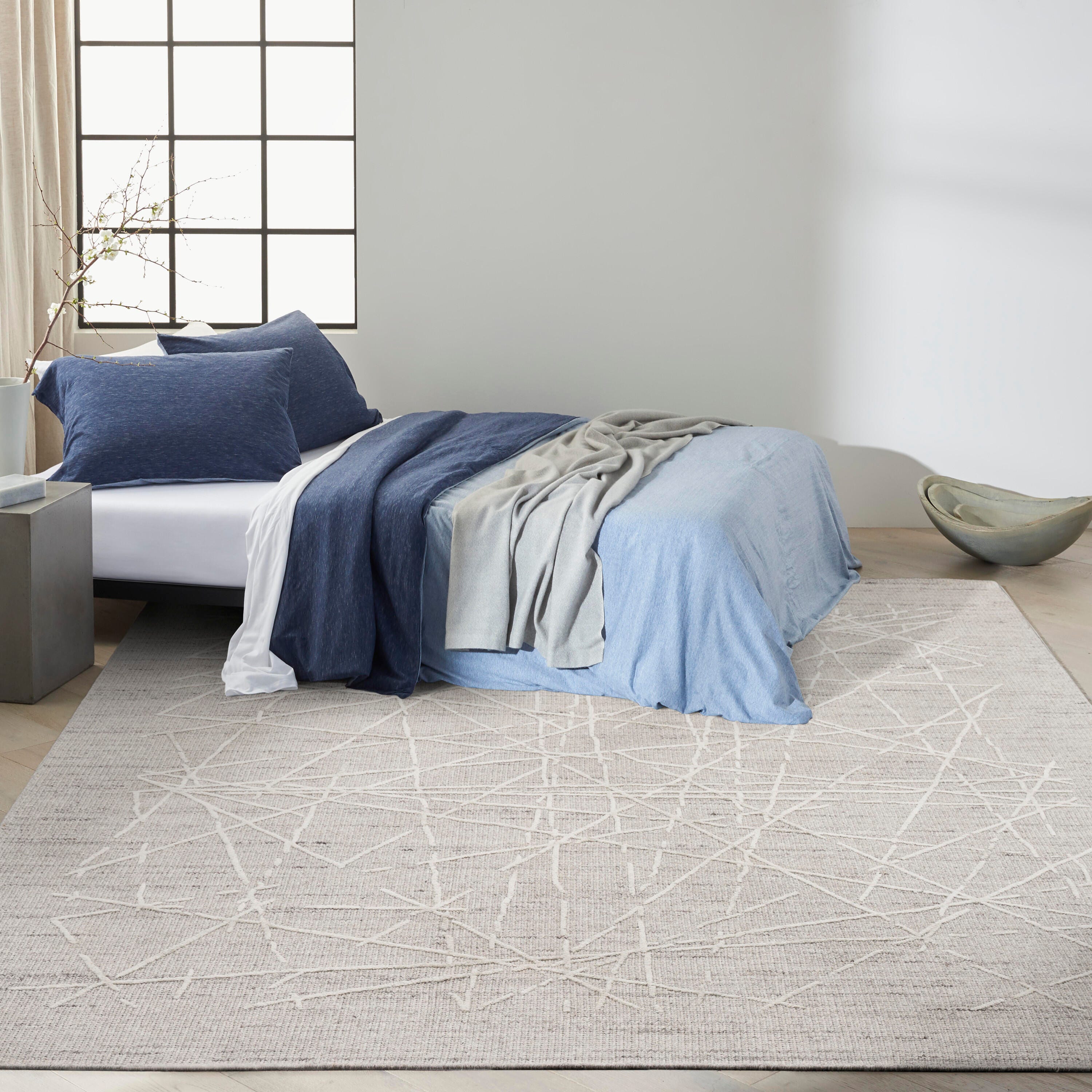 Calvin Klein Wander 7'9" x 9'9" Area Rug, Gray, large