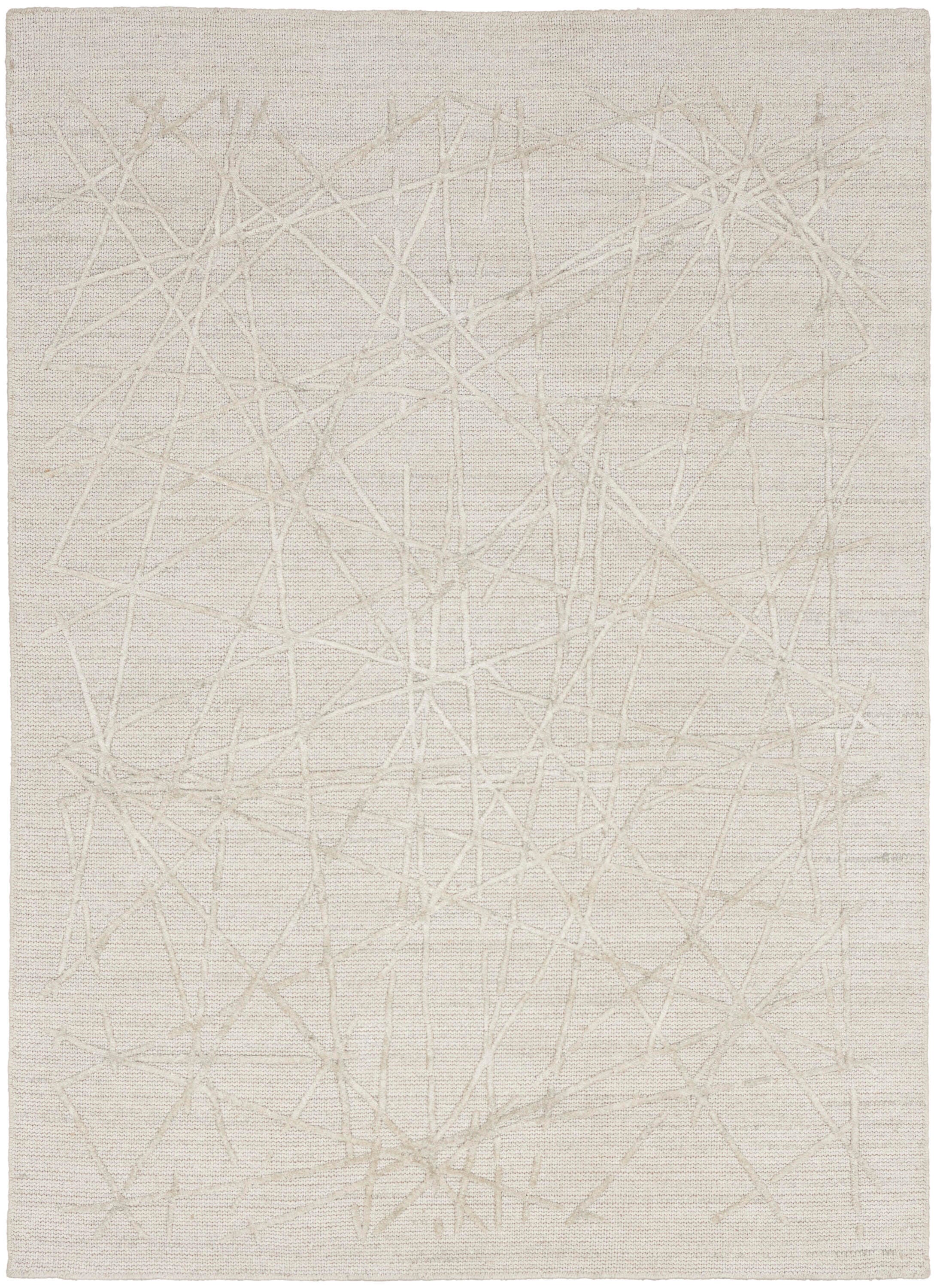 Calvin Klein Wander 5'3" x 7'3" Area Rug, Ivory/Gray, large
