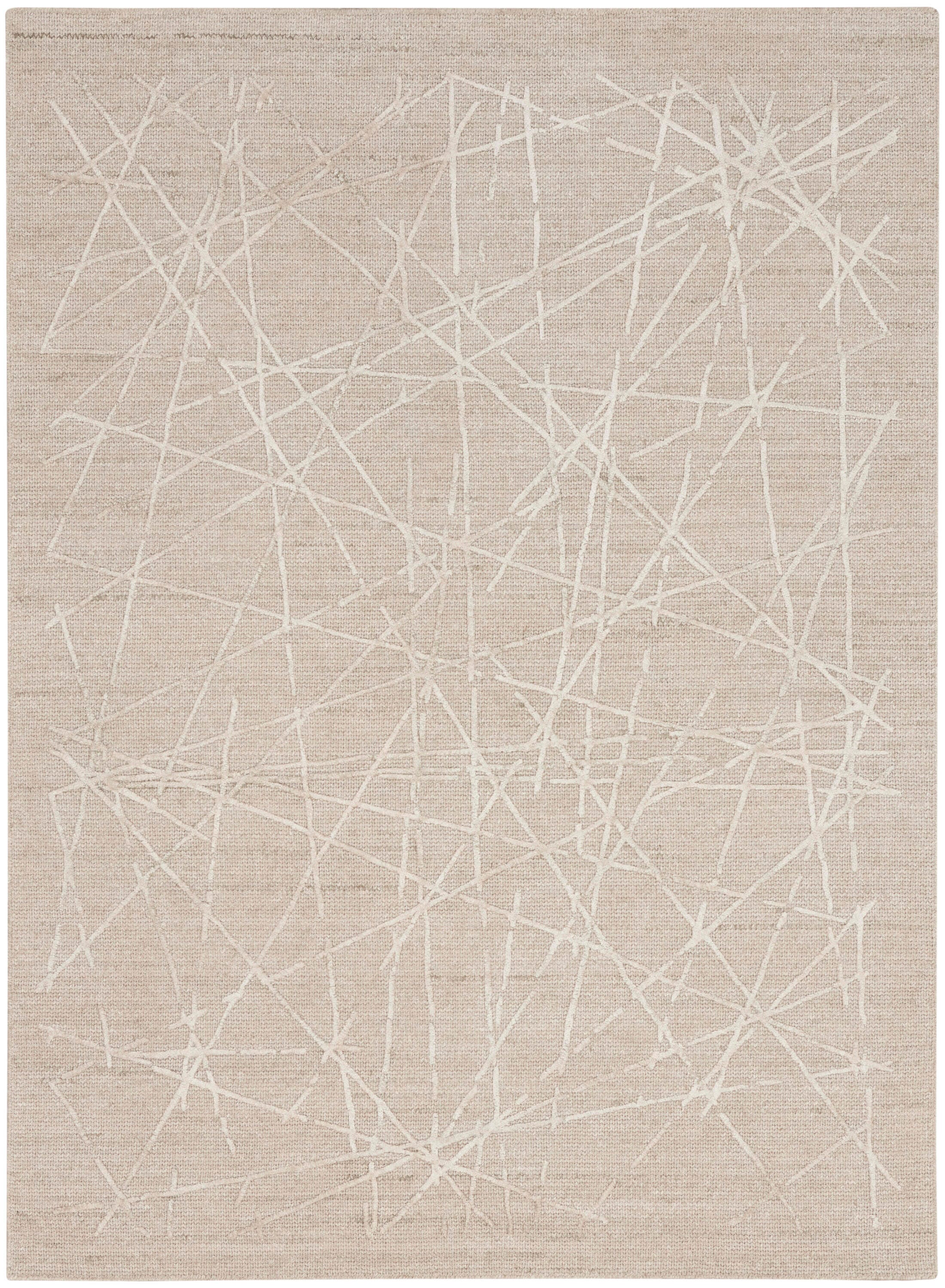 Calvin Klein Wander 5'3" x 7'3" Area Rug, Taupe, large