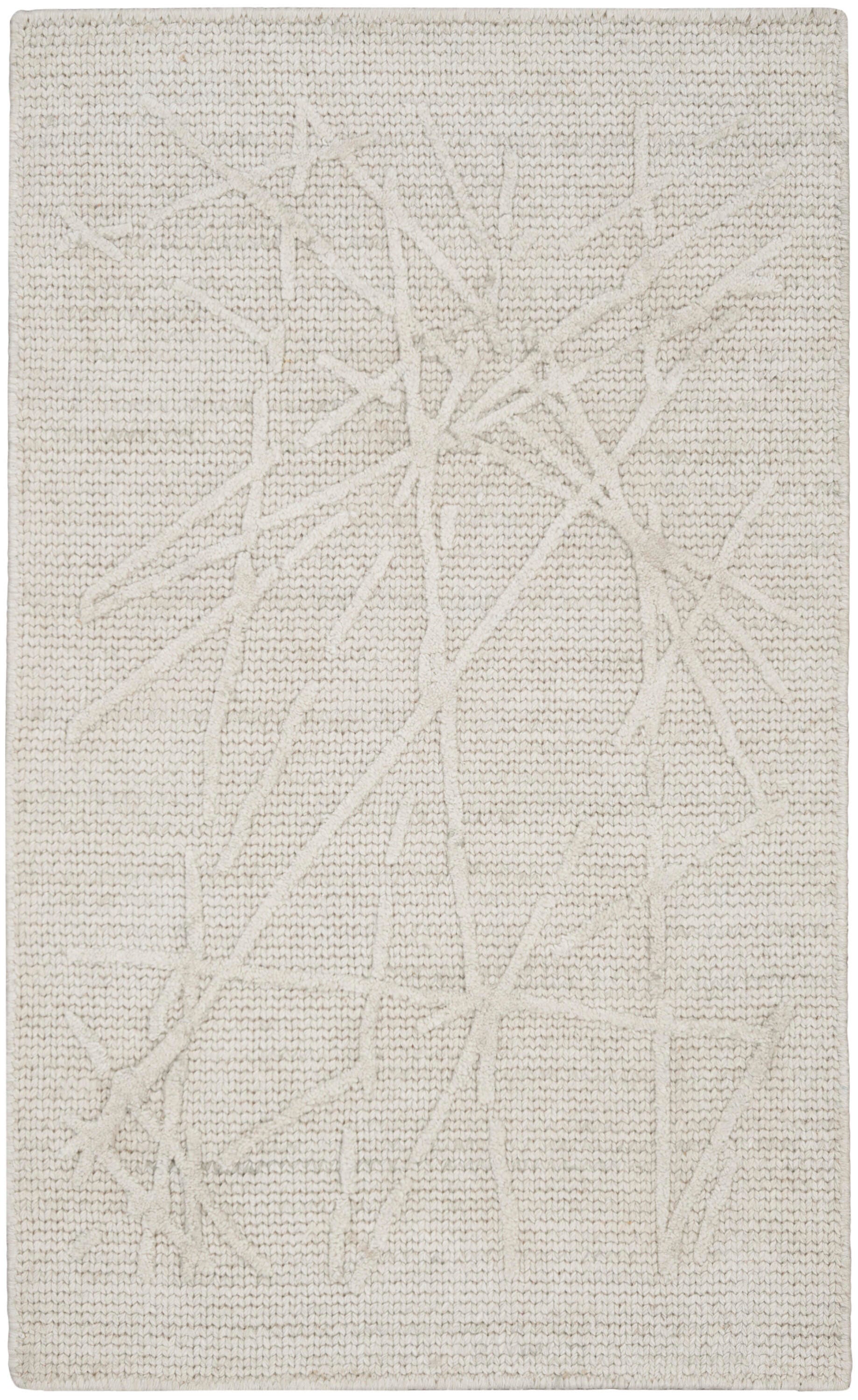 Calvin Klein Wander 2' x 3' Area Rug, Ivory/Gray, large