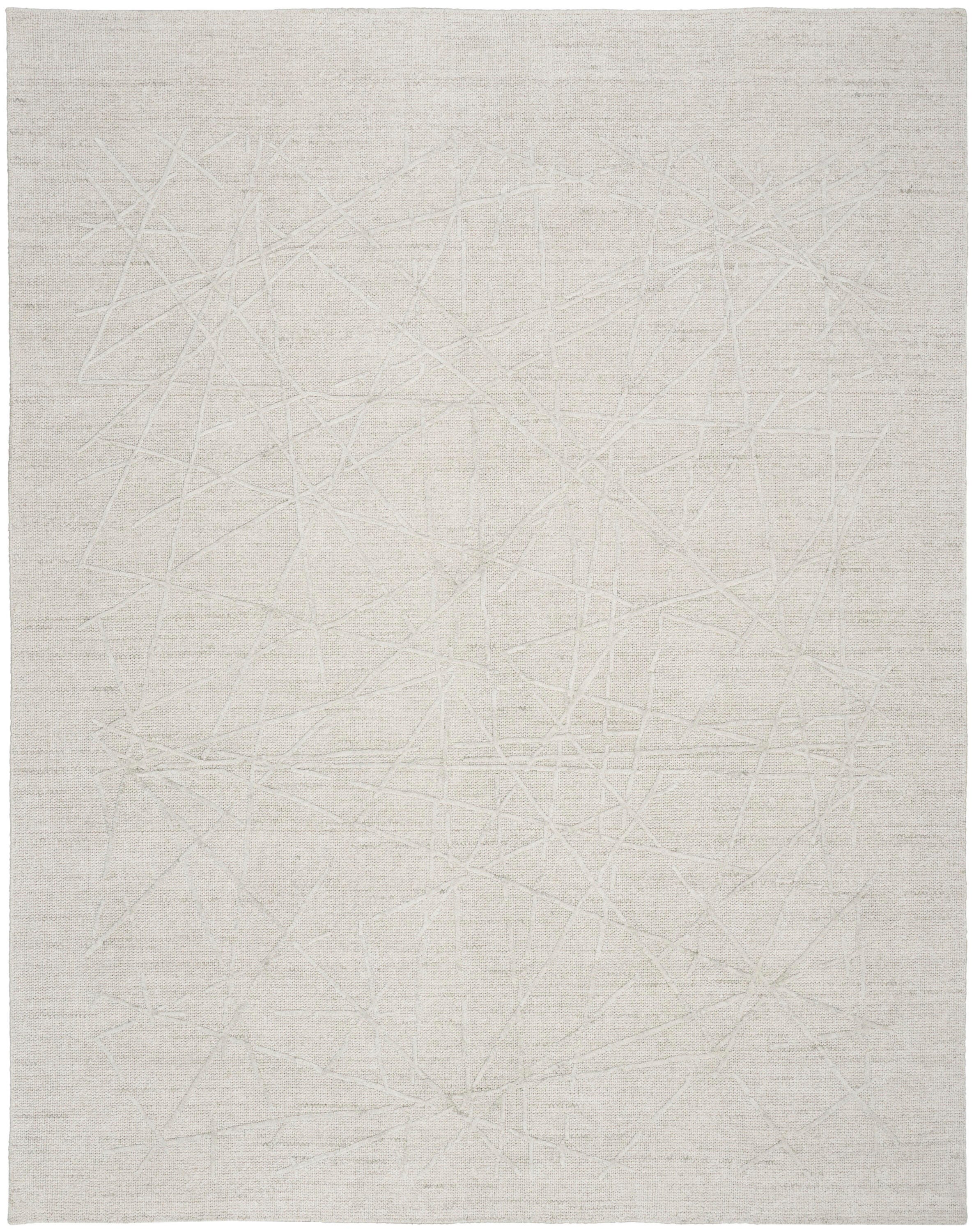 Calvin Klein Wander 7'9" x 9'9" Area Rug, Ivory/Gray, large