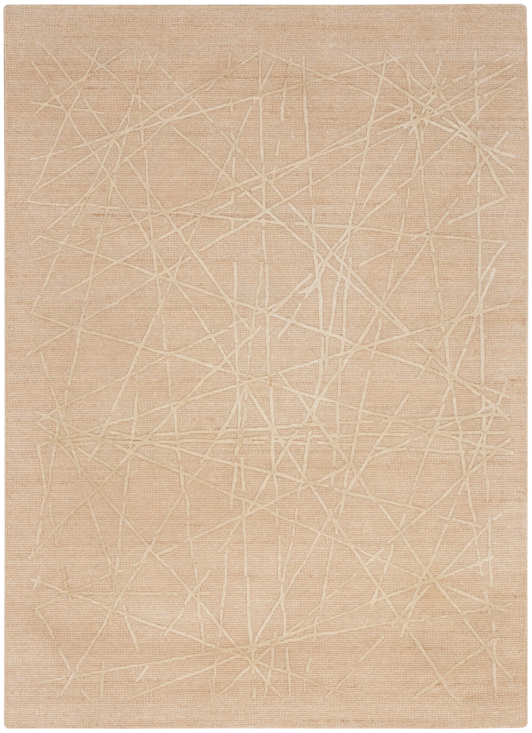 Calvin Klein Wander 5'3" x 7'3" Area Rug, Natural, large