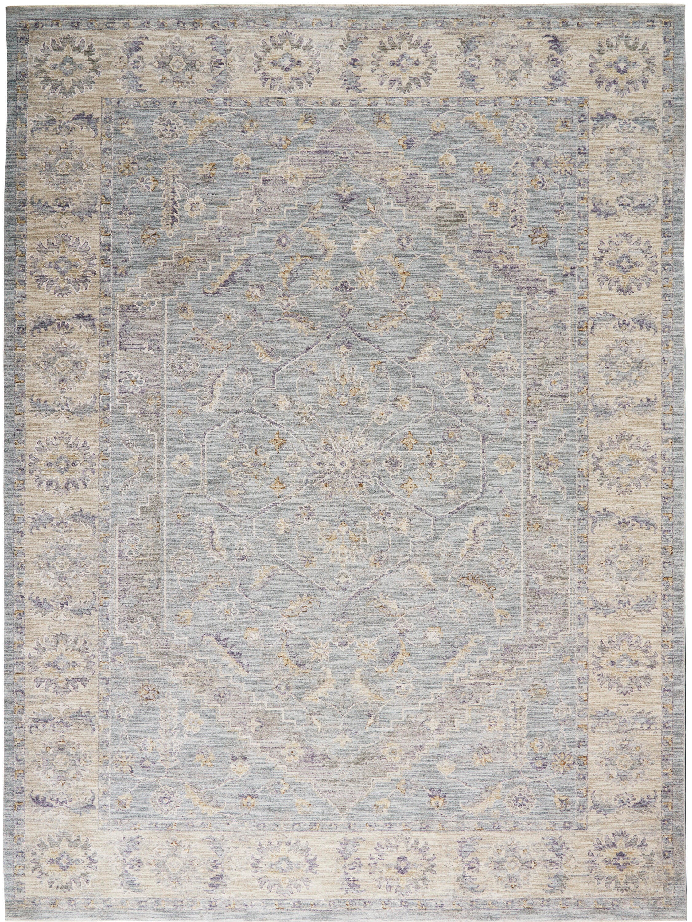 Nourison Home Infinite Beaten 9'3" x 12'7" Area Rug, Blue, large
