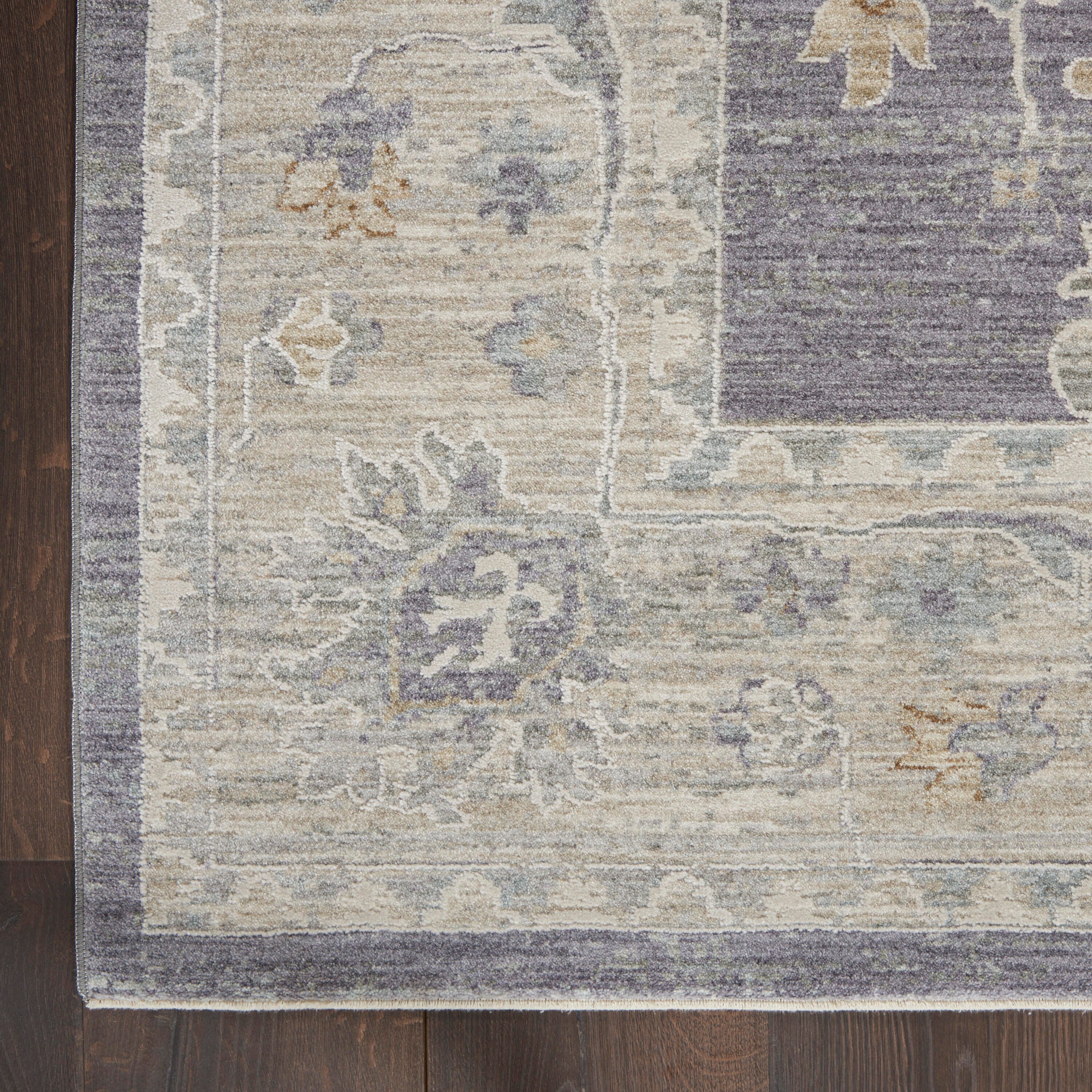 Nourison Home Infinite Latex 2'3" x 10'2" Runner Rug, Charcoal, large
