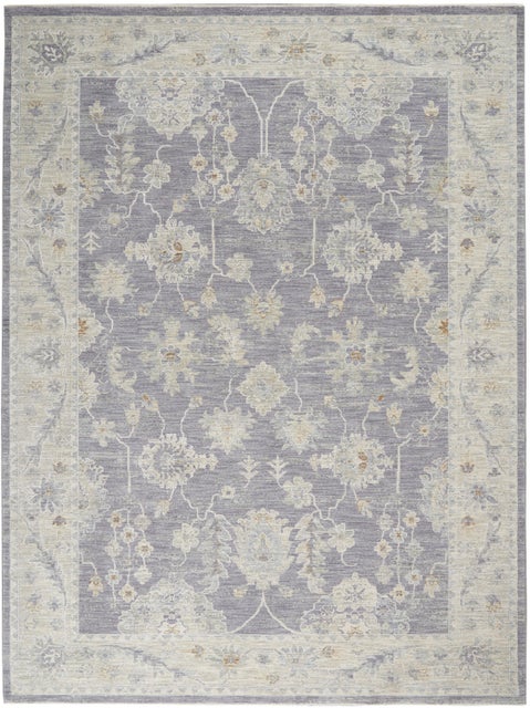Nourison Home Infinite Latex 9'3" x 12'7" Area Rug, Charcoal