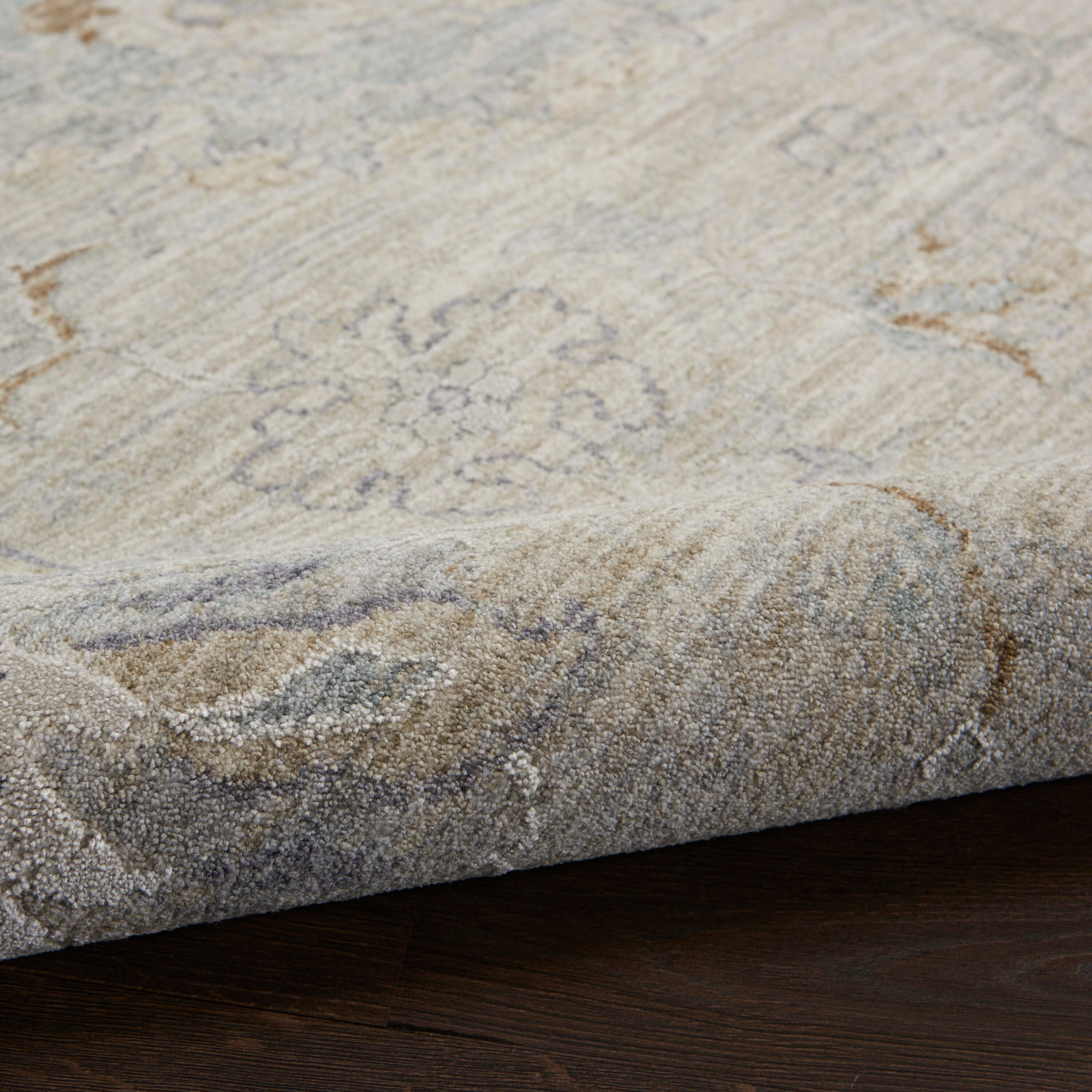 Nourison Home Infinite Pressure 7'10" x 10'4" Area Rug, Light Gray, large