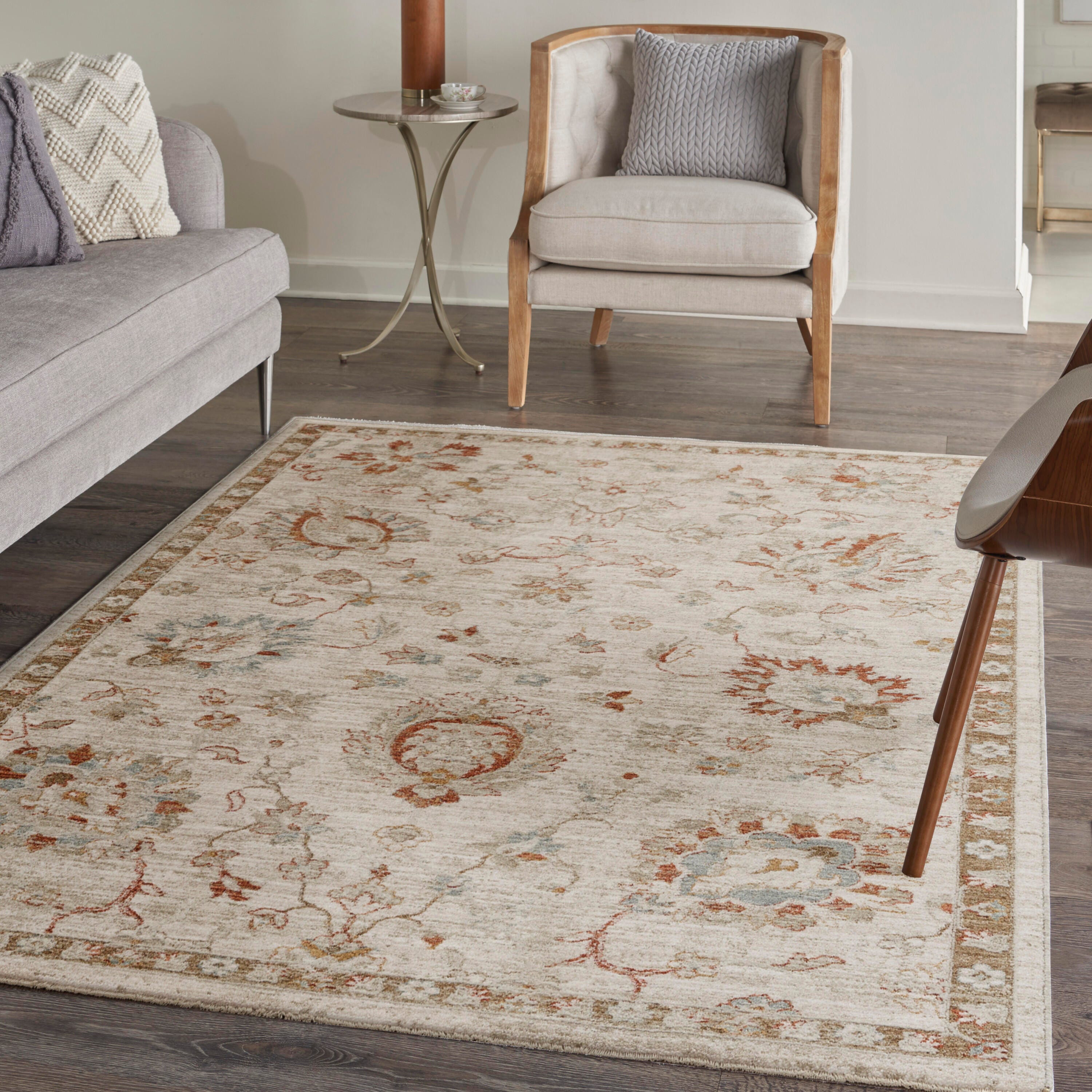 Nourison Home Infinite Padding 3'11" x 5'11" Area Rug, Ivory, rollover