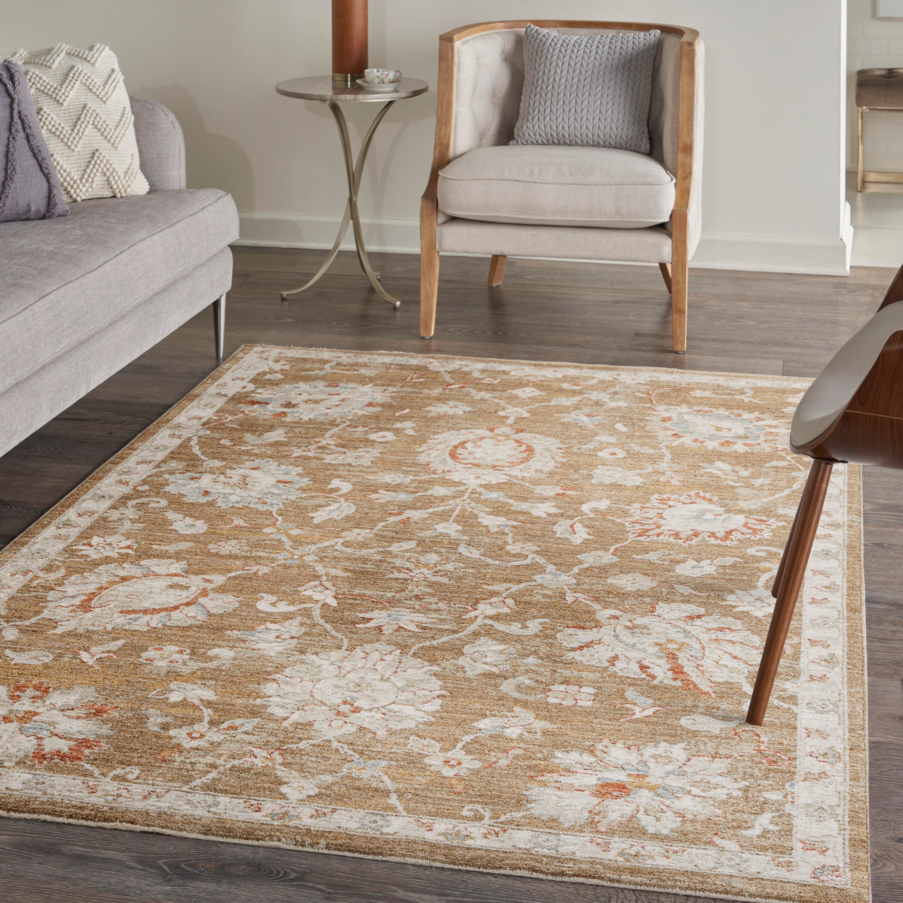 Nourison Home Infinite Padding 3'11" x 5'11" Area Rug, Mocha, rollover