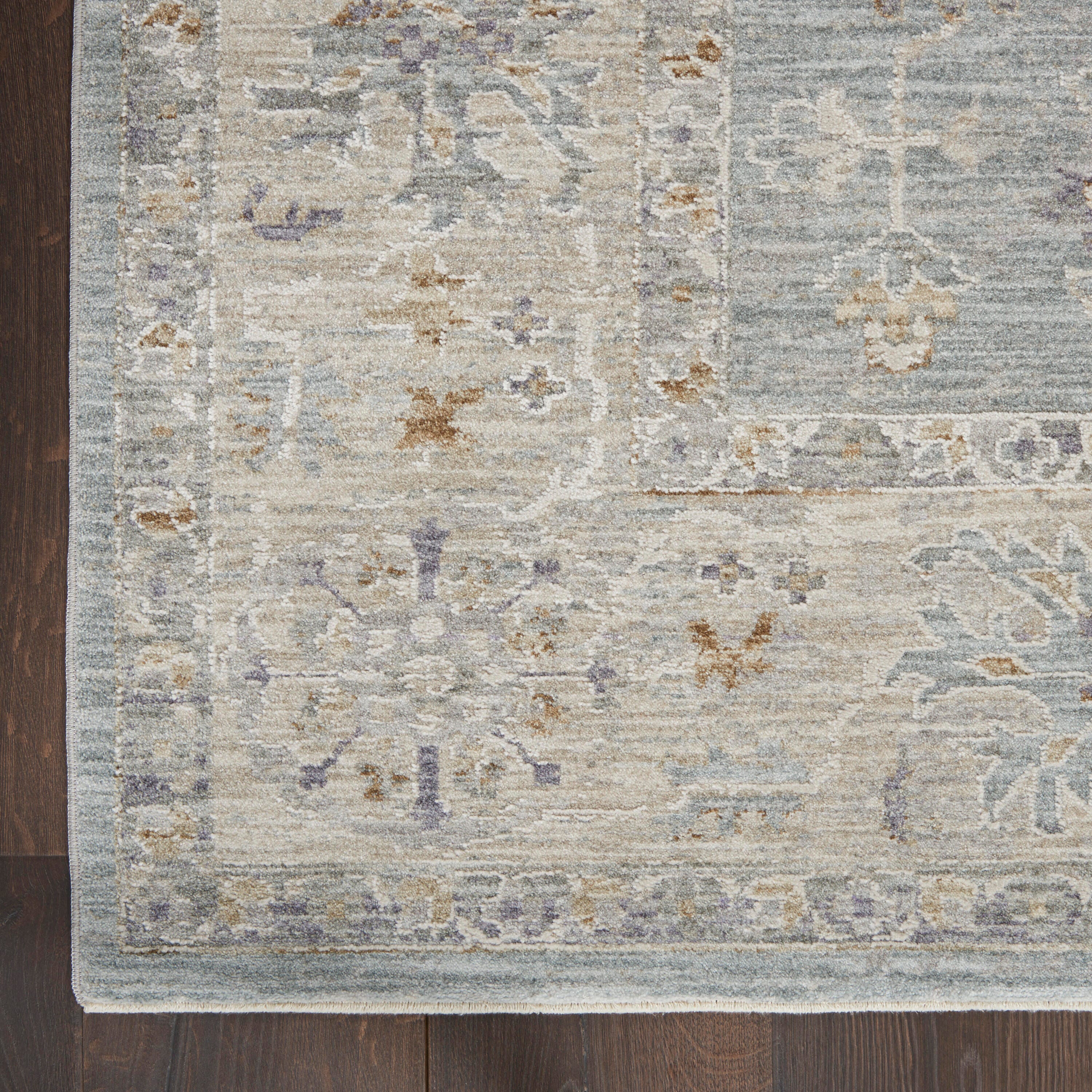 Nourison Home Infinite Edges 9'3" x 12'7" Area Rug, Blue, large