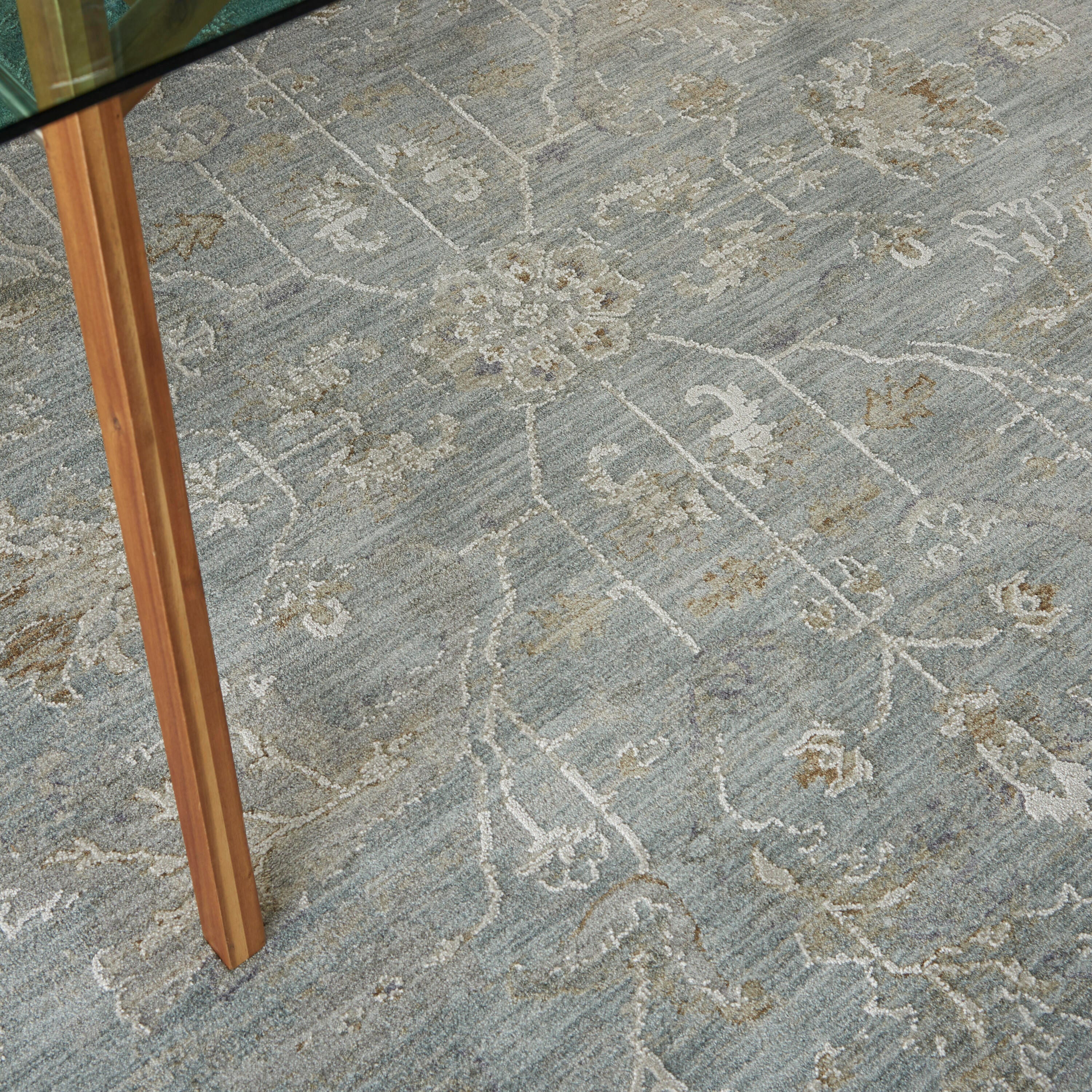 Nourison Home Infinite Edges 7'10" x 10'4" Area Rug, Blue, large