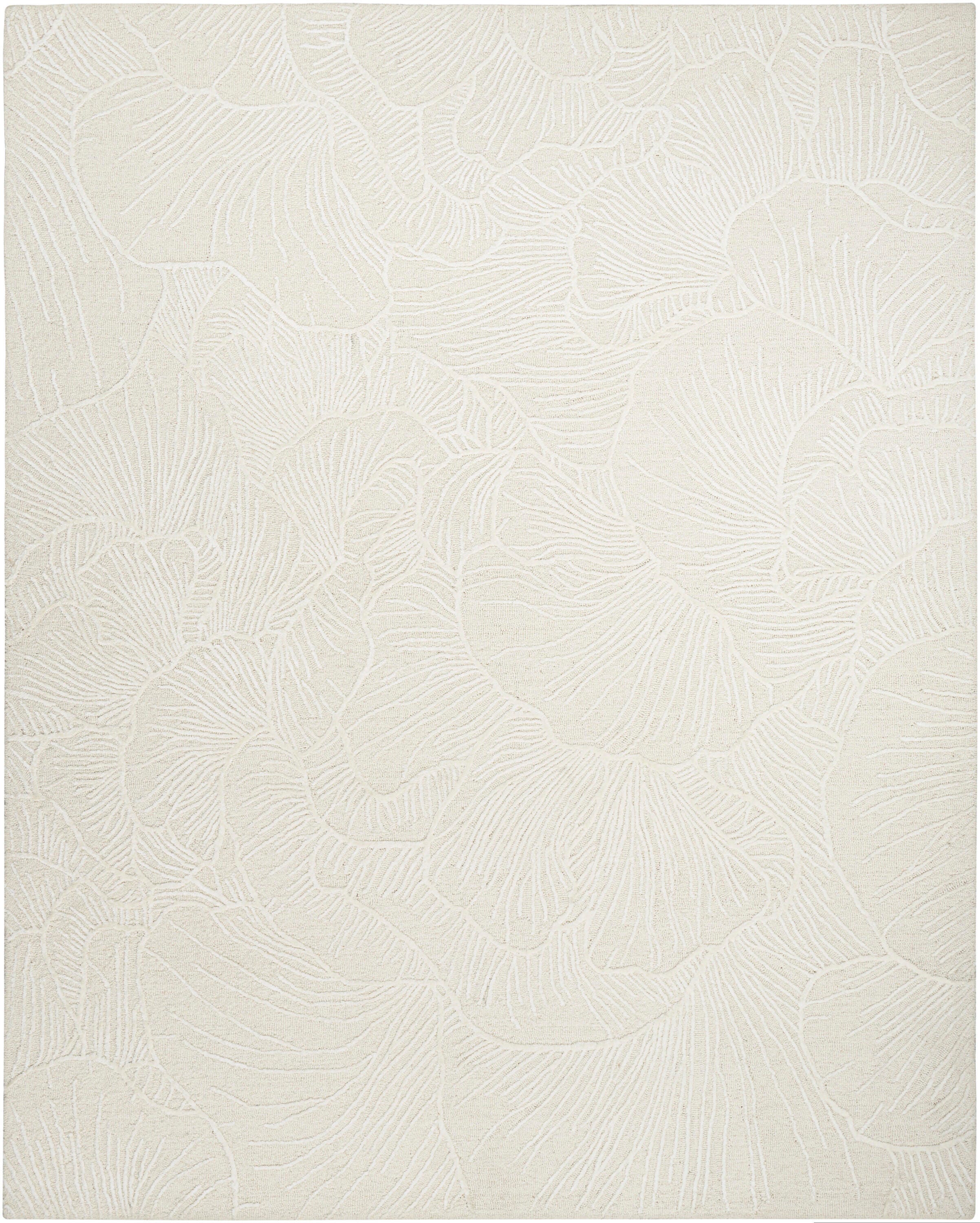 Nourison Home Avra 7'9" x 9'9" Area Rug, Ivory, large