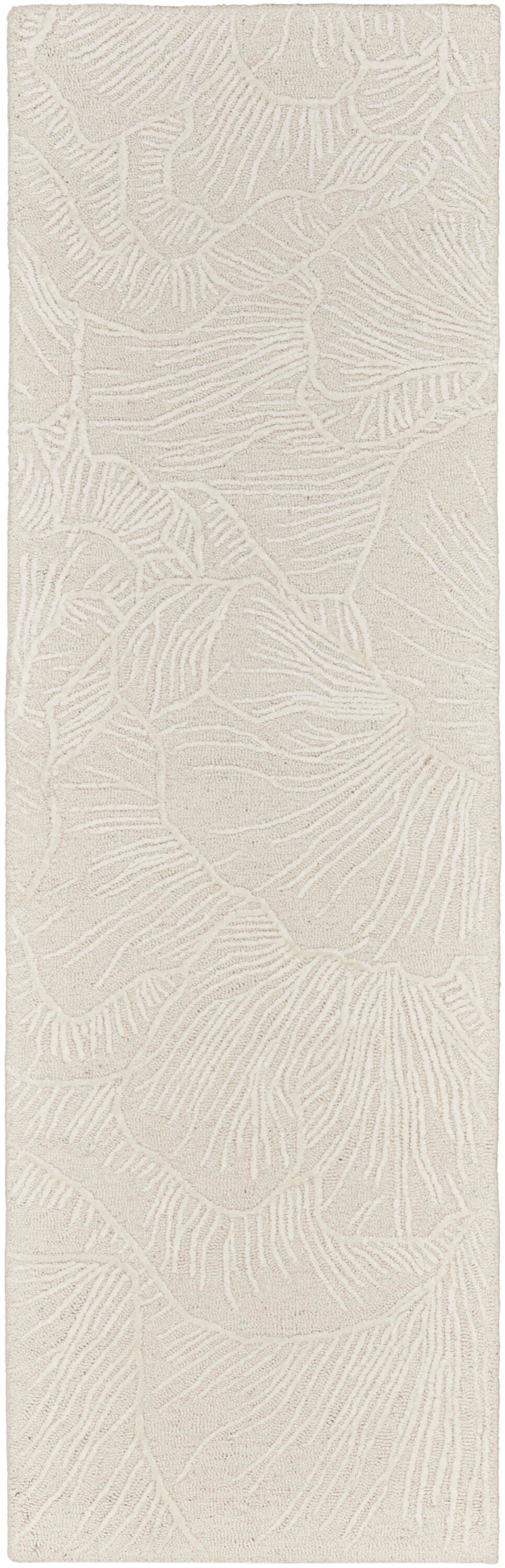 Nourison Home Avra 2'3" x 7'6" Runner Rug, Ivory, large