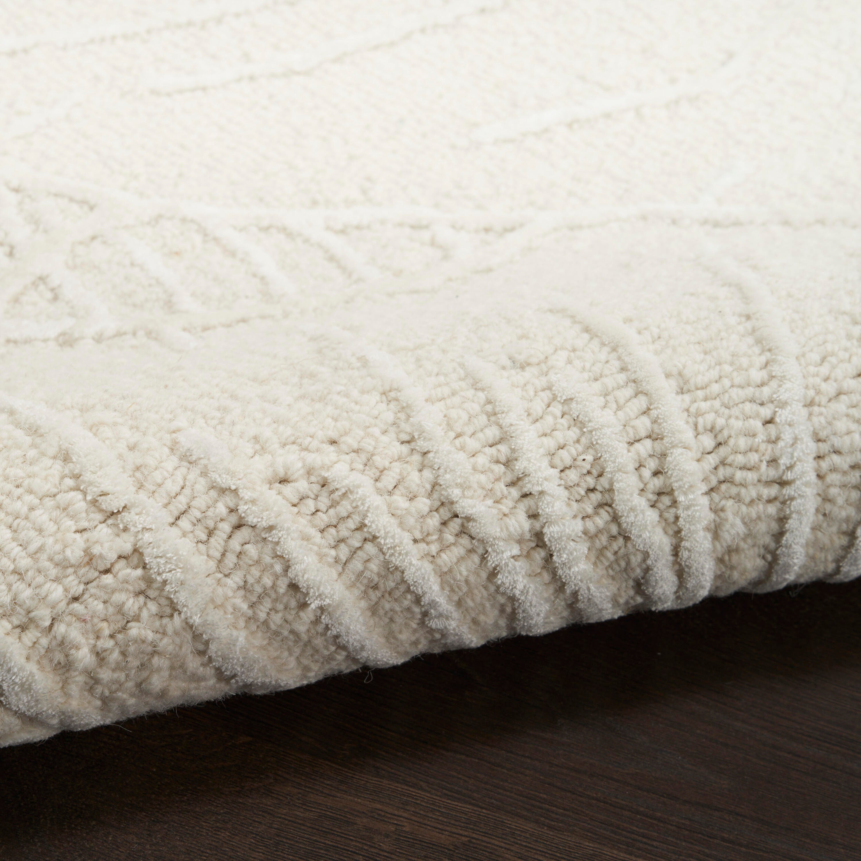 Nourison Home Avra 2'3" x 7'6" Runner Rug, Ivory, large