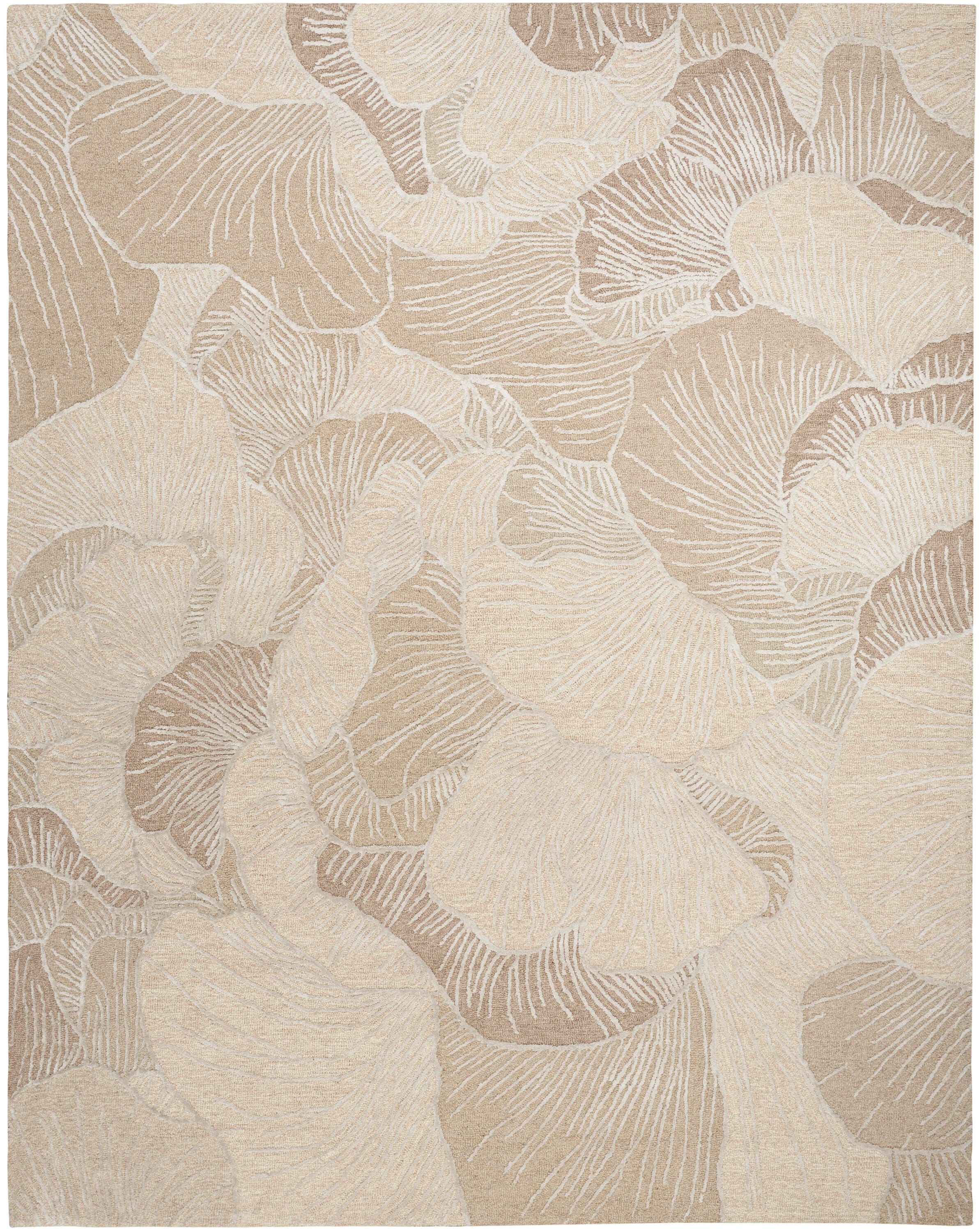 Nourison Home Avra 7'9" x 9'9" Area Rug, Taupe, large