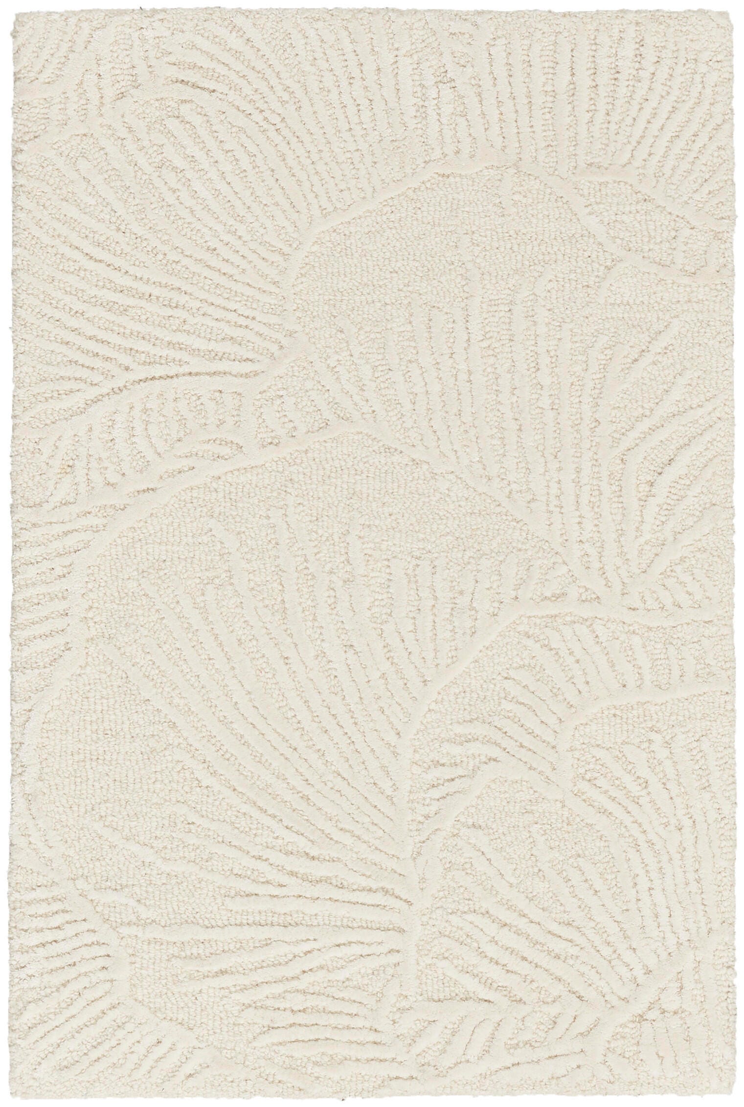 Nourison Home Avra 5'3" x 7'3" Area Rug, Ivory, large