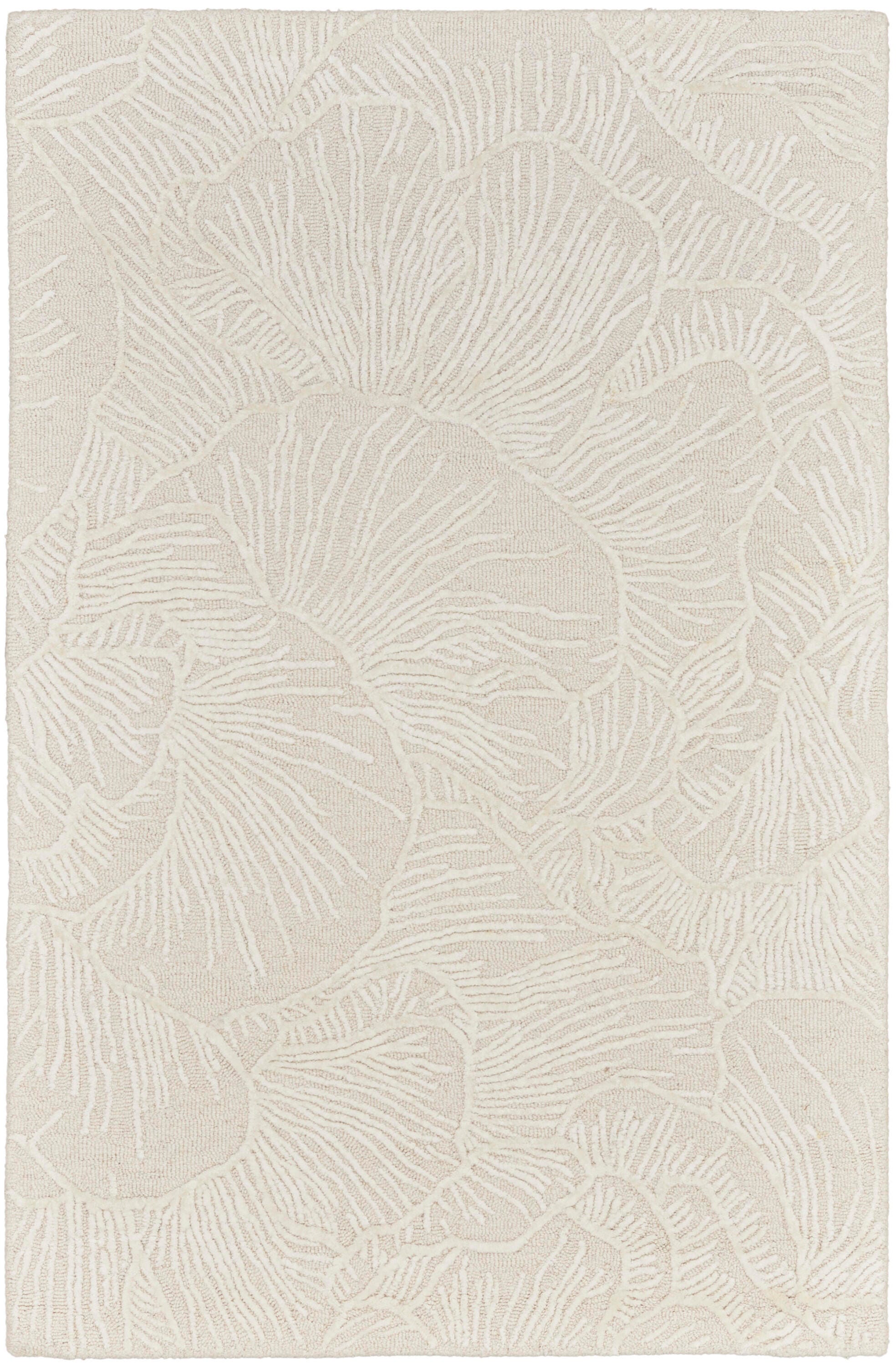 Nourison Home Avra 3'9" x 5'9" Area Rug, Ivory, large