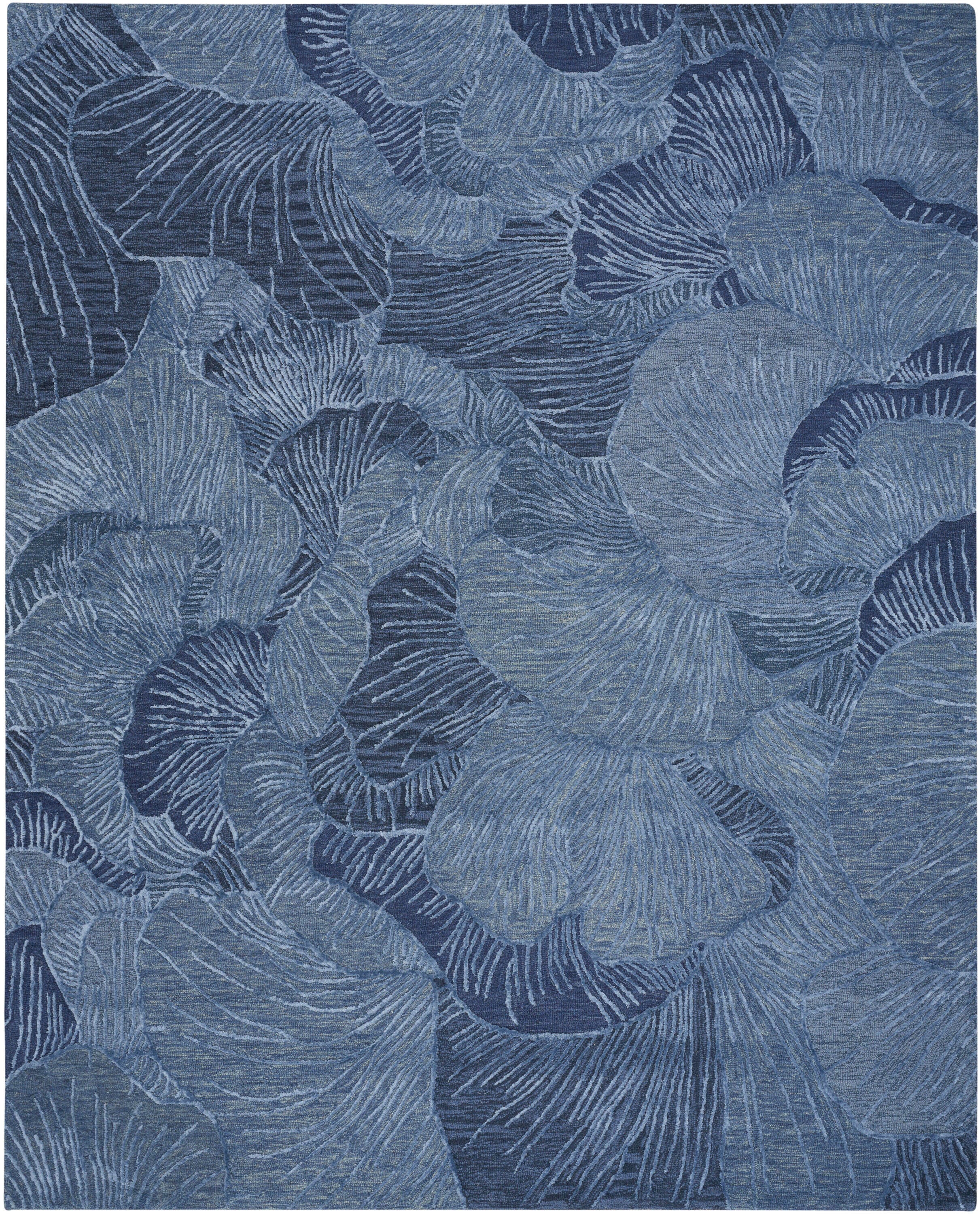 Nourison Home Avra 7'9" x 9'9" Area Rug, Blue, large