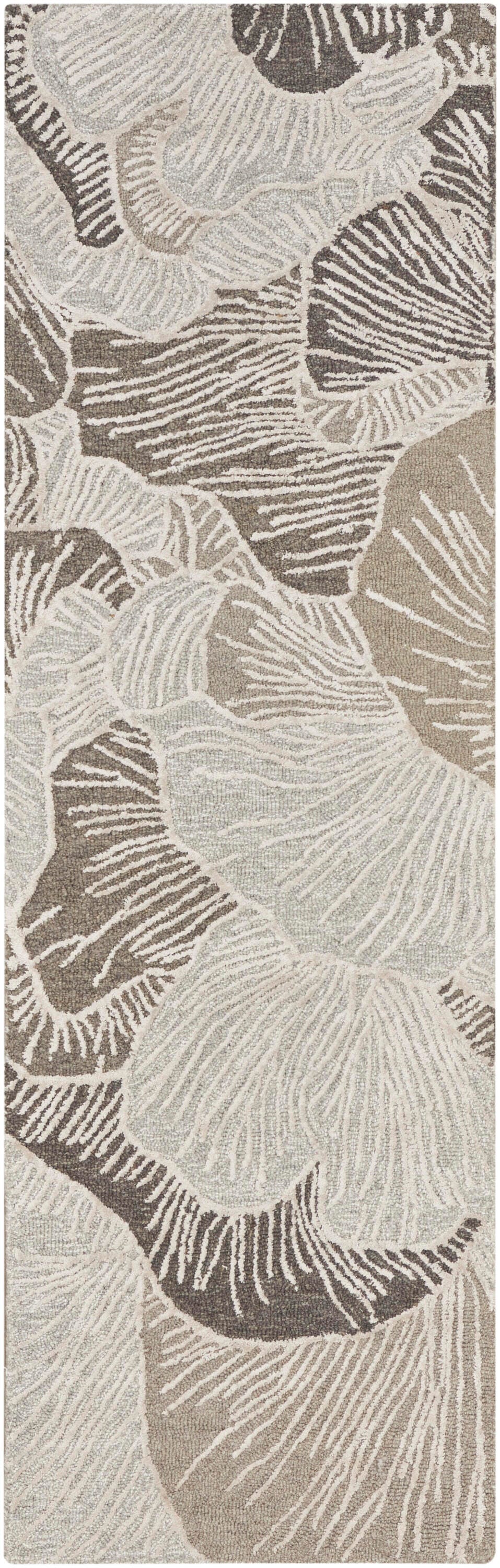 Nourison Home Avra 2'3" x 7'6" Runner Rug, Gray, large