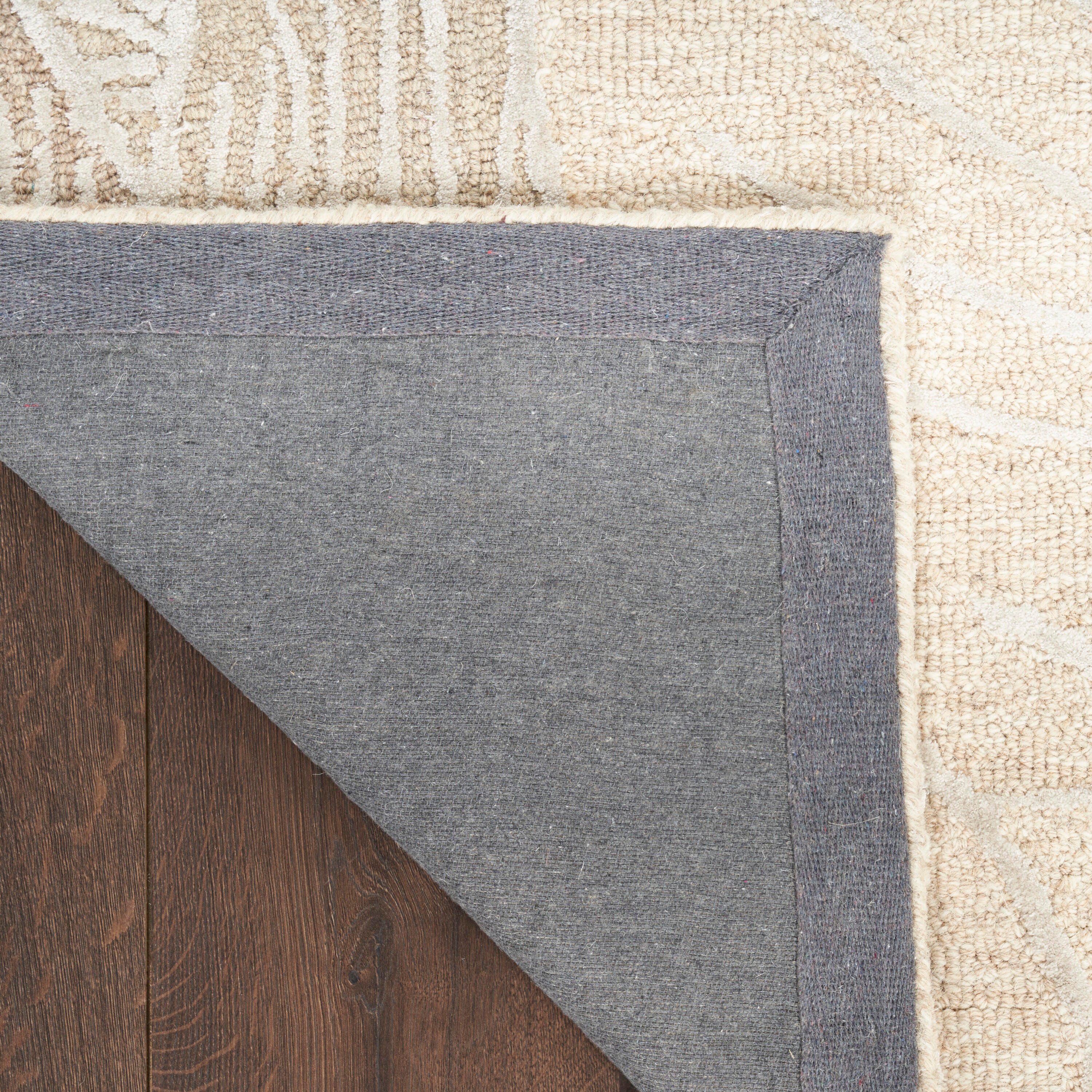 Nourison Home Avra 3'9" x 5'9" Area Rug, Taupe, large