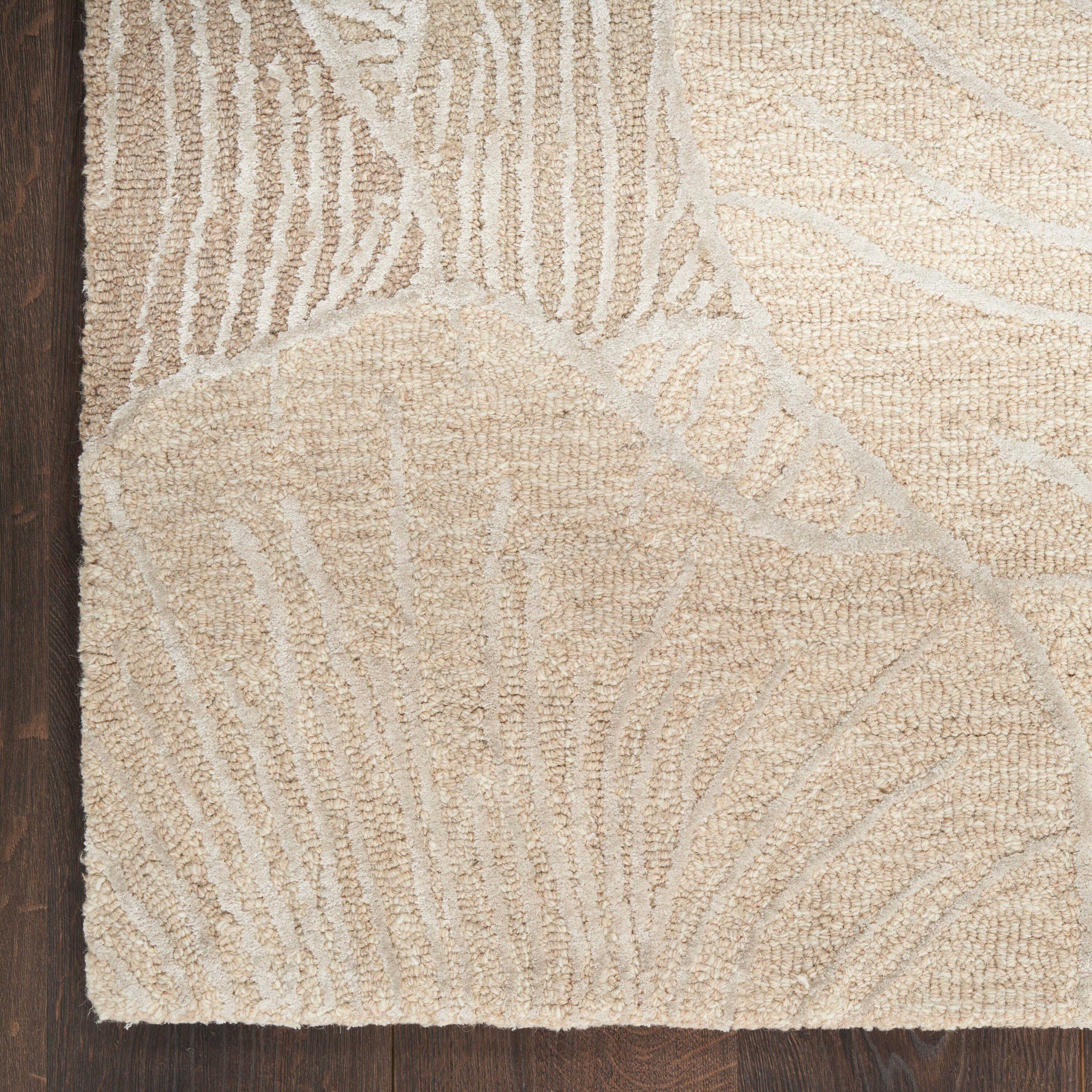 Nourison Home Avra 3'9" x 5'9" Area Rug, Taupe, large