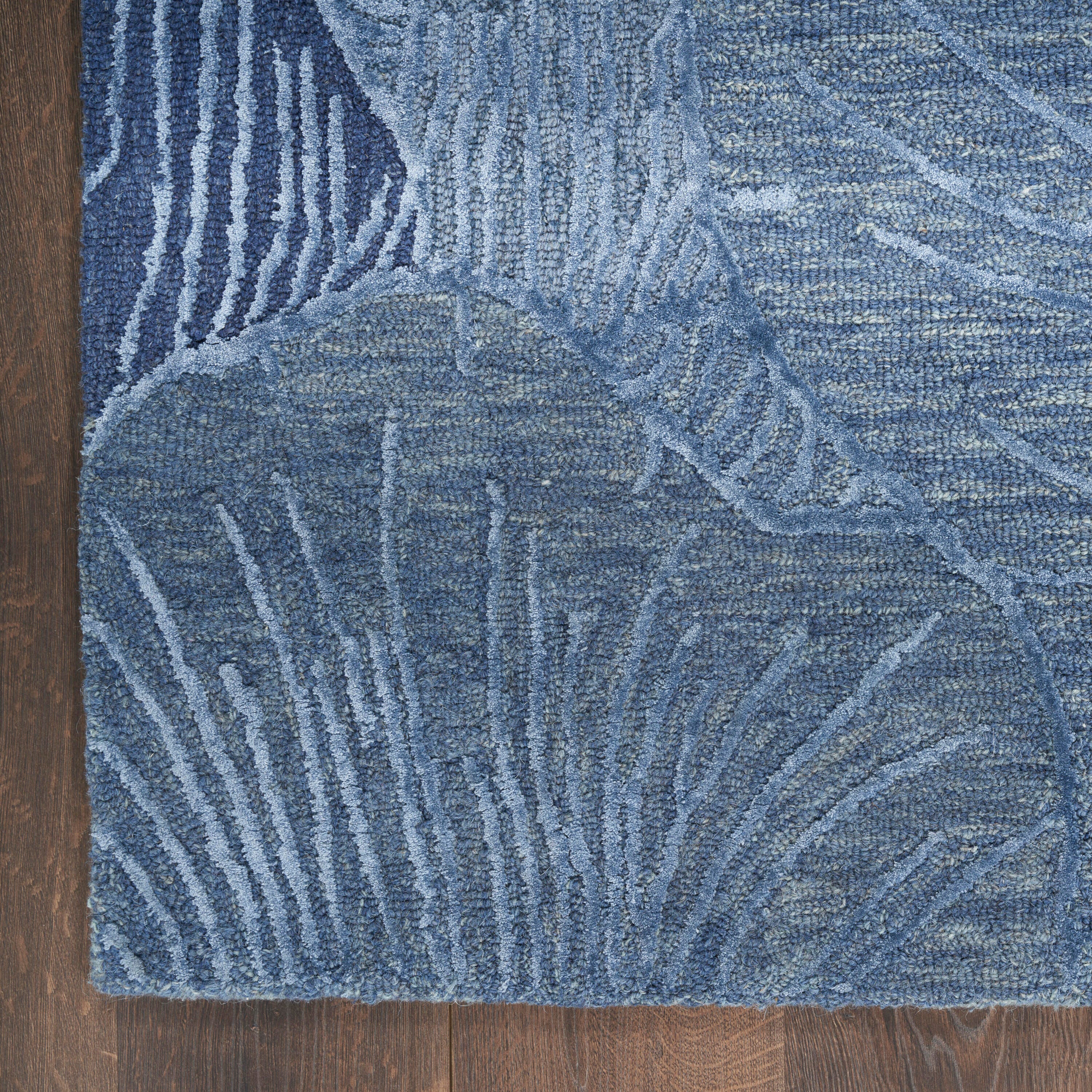 Nourison Home Avra 2'3" x 7'6" Runner Rug, Blue, large