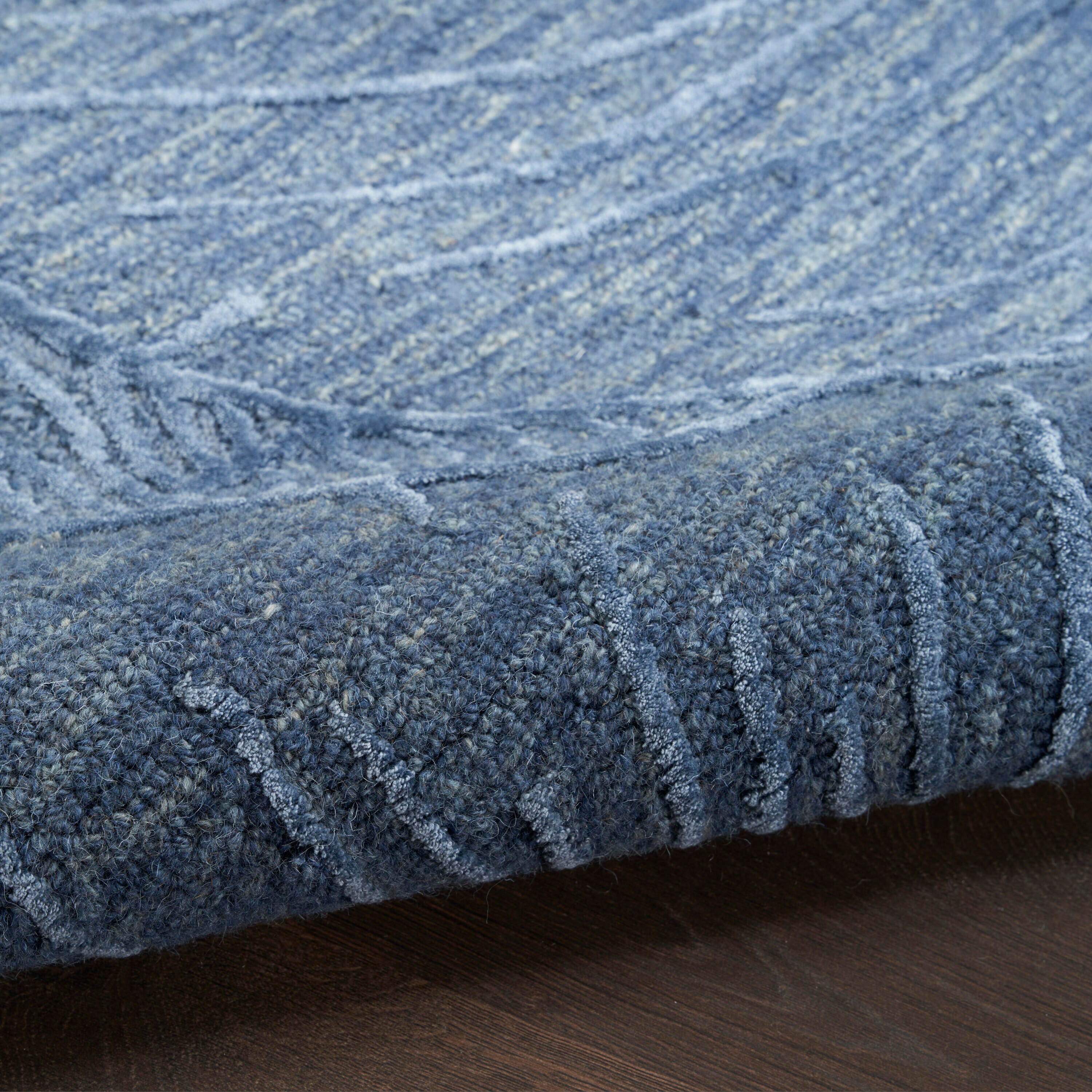 Nourison Home Avra 2'3" x 7'6" Runner Rug, Blue, large