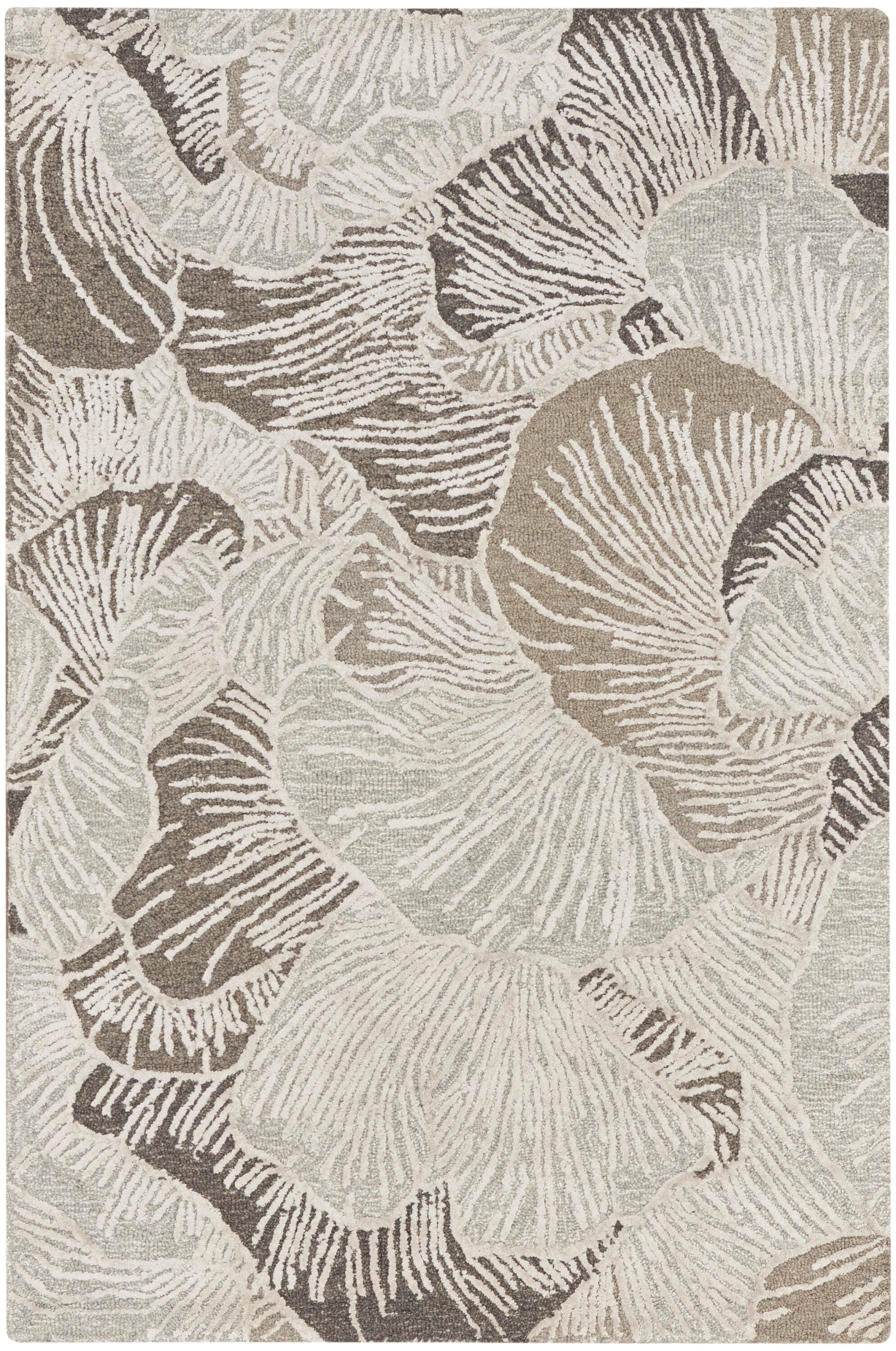 Nourison Home Avra 3'9" x 5'9" Area Rug, Gray, large