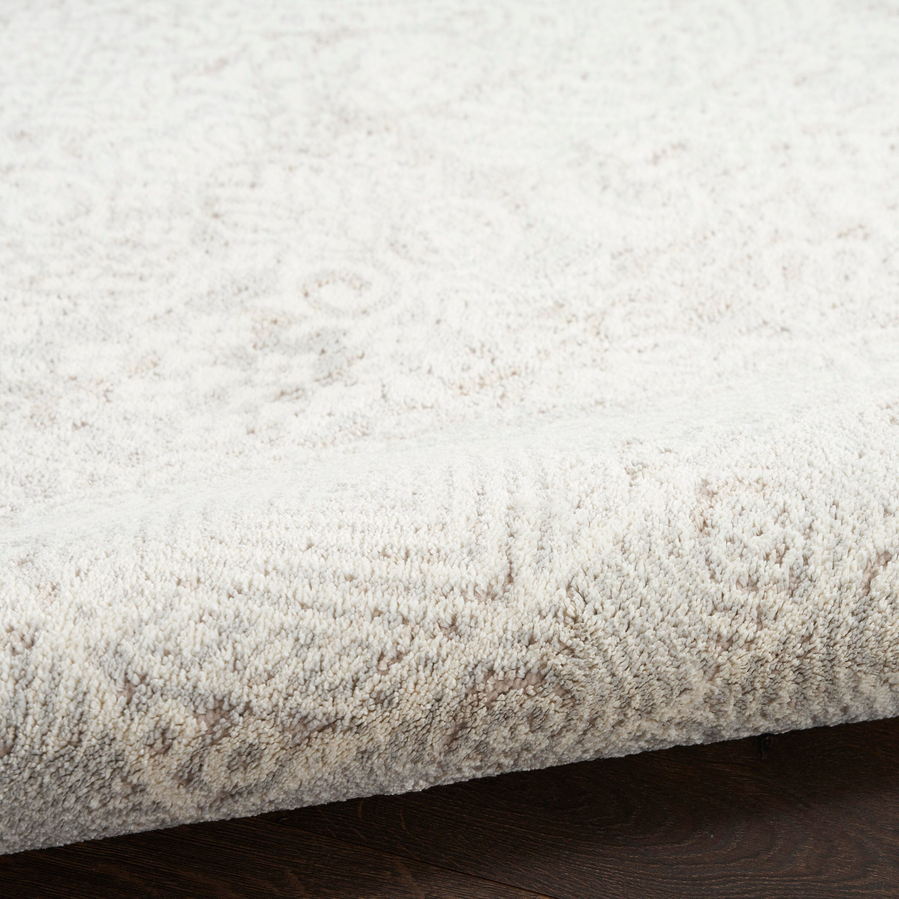 Nourison Home Eco Cycle Persian 5'3" x 7'3" Area Rug, Silver/Ivory, large