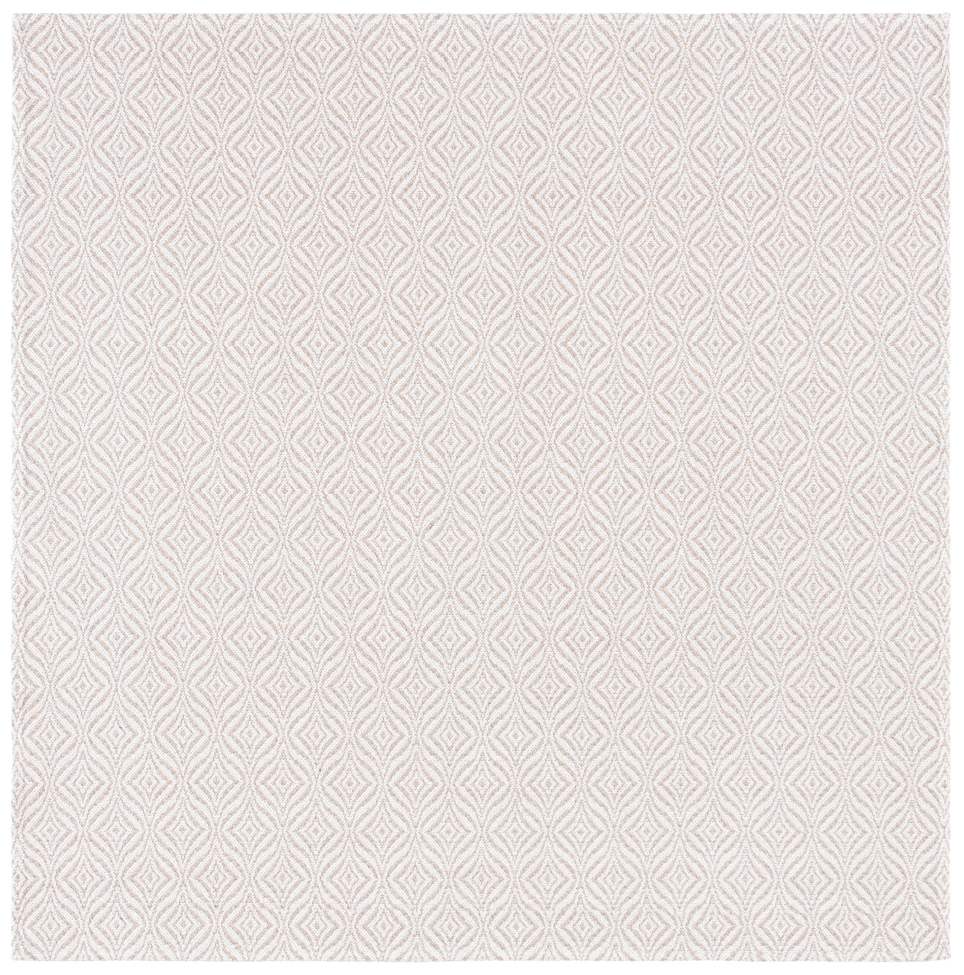 Safavieh Augustine Casual 6'4" x 6'4" Square Area Rug, Taupe/Cream, large