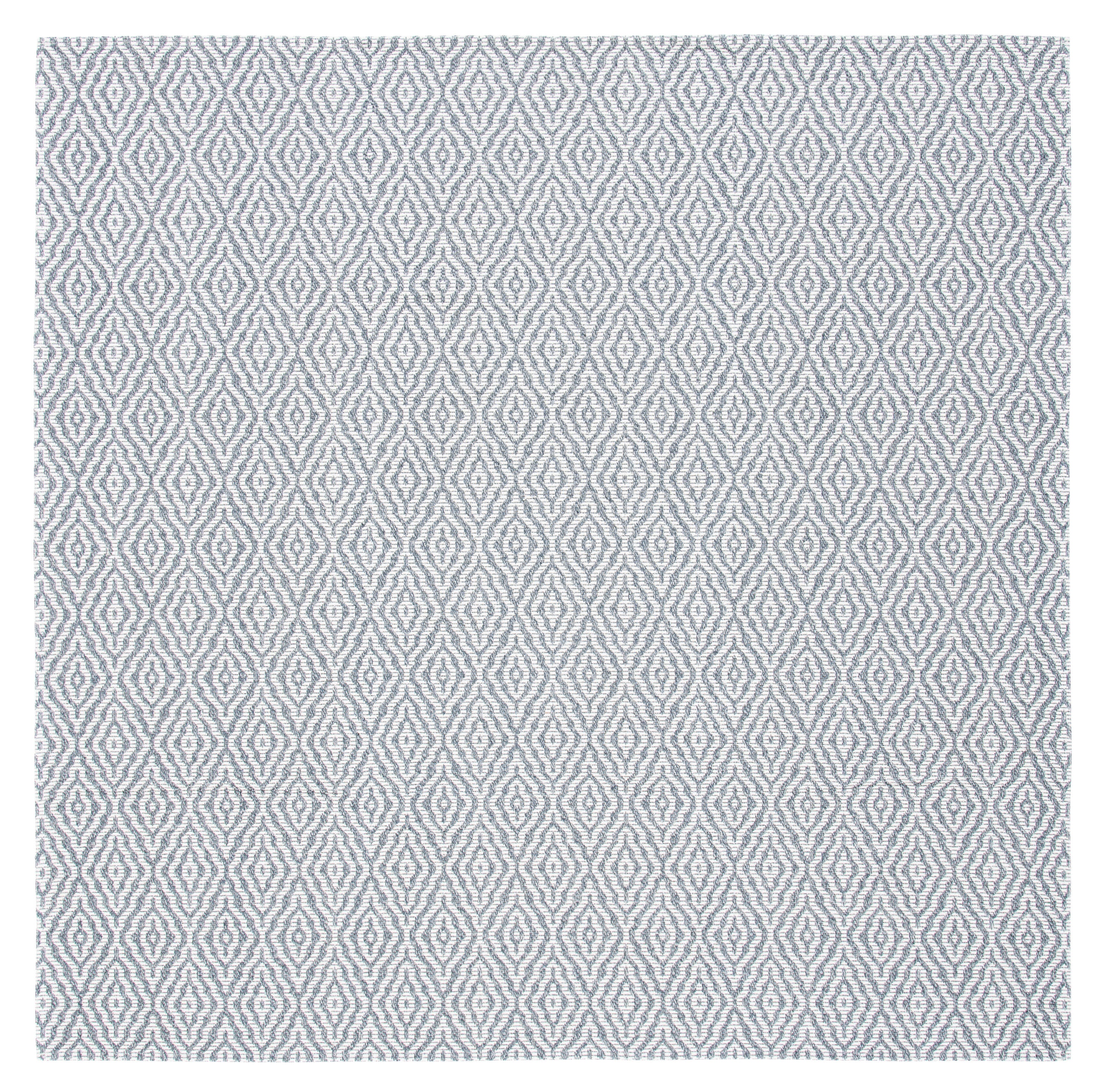 Safavieh Augustine Chevron 6'7" x 6'7" Square Area Rug, Gray/Ivory, large