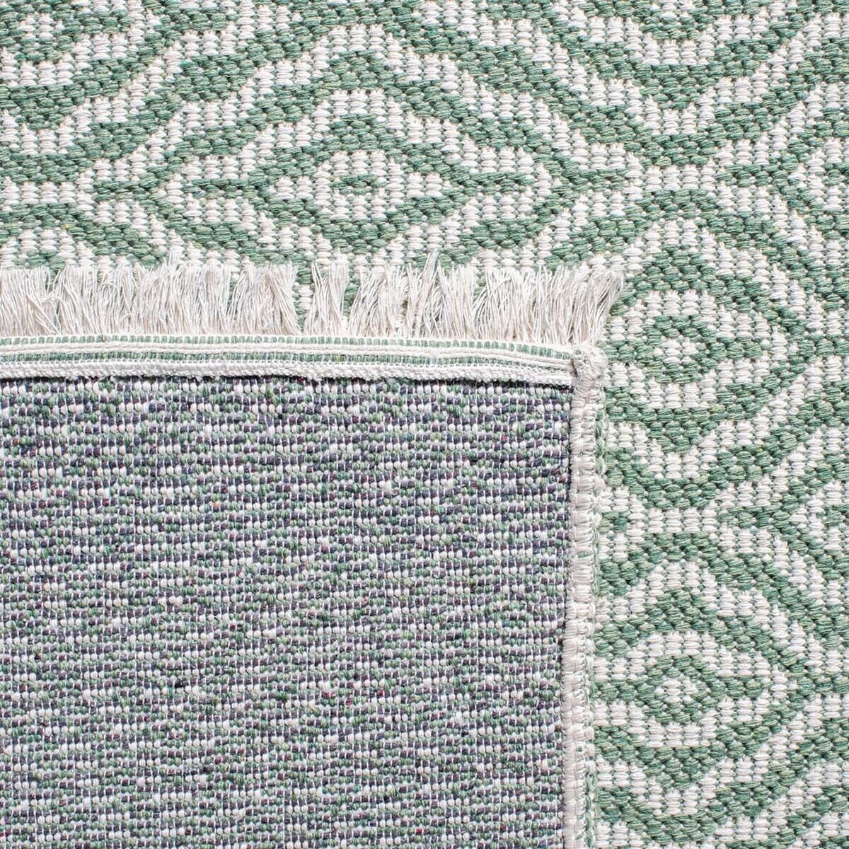 Safavieh Augustine Chevron 8' x 10' Area Rug, Green/Ivory, large
