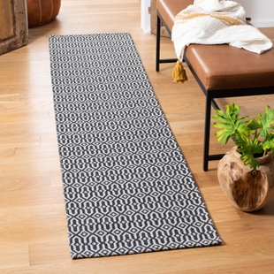 Safavieh Augustine Diamond 2'10" x 5' Area Rug, Black/Light Gray, rollover