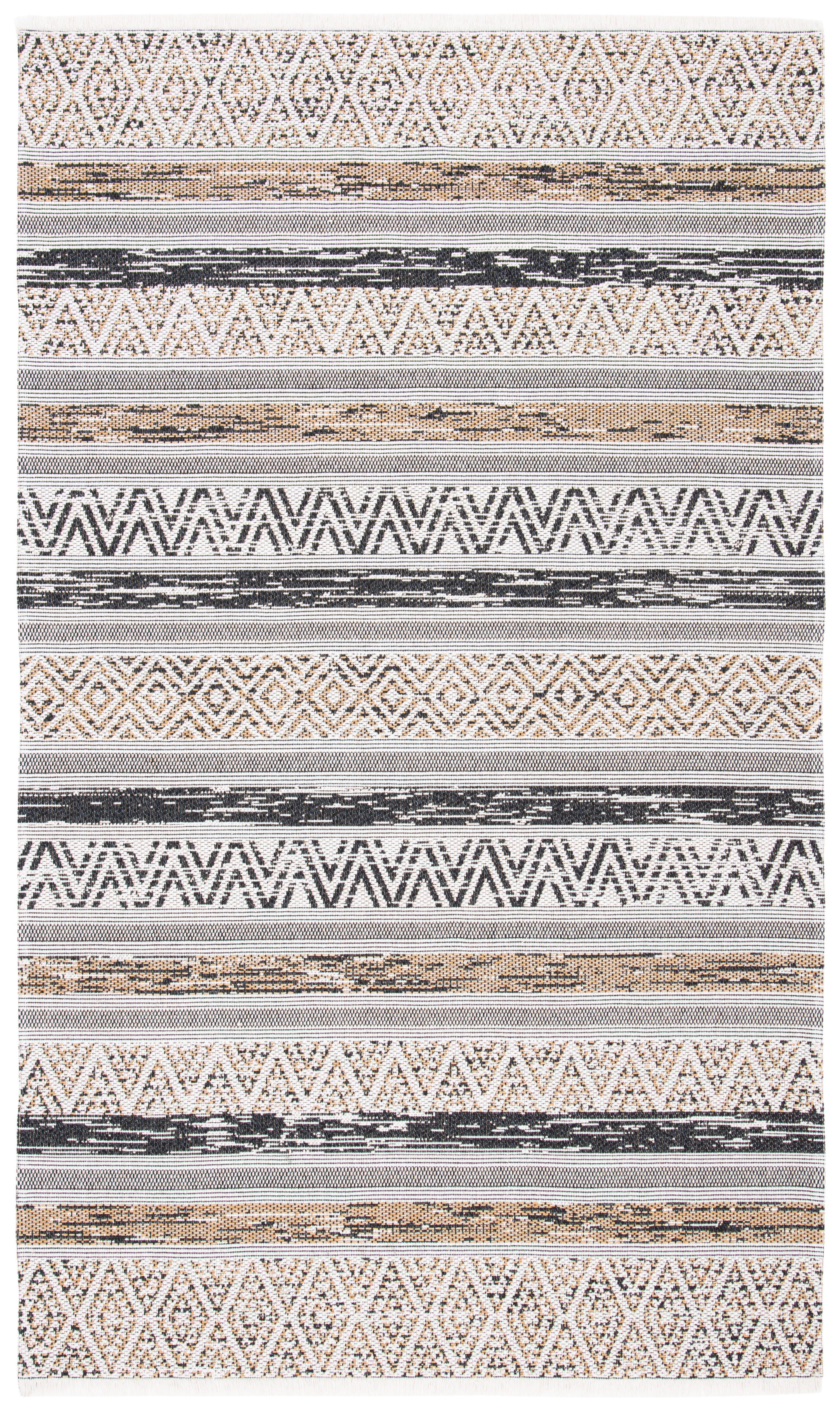 Safavieh Augustine Distressed 5'5" x 7'7" Area Rug, Ivory/Taupe, large