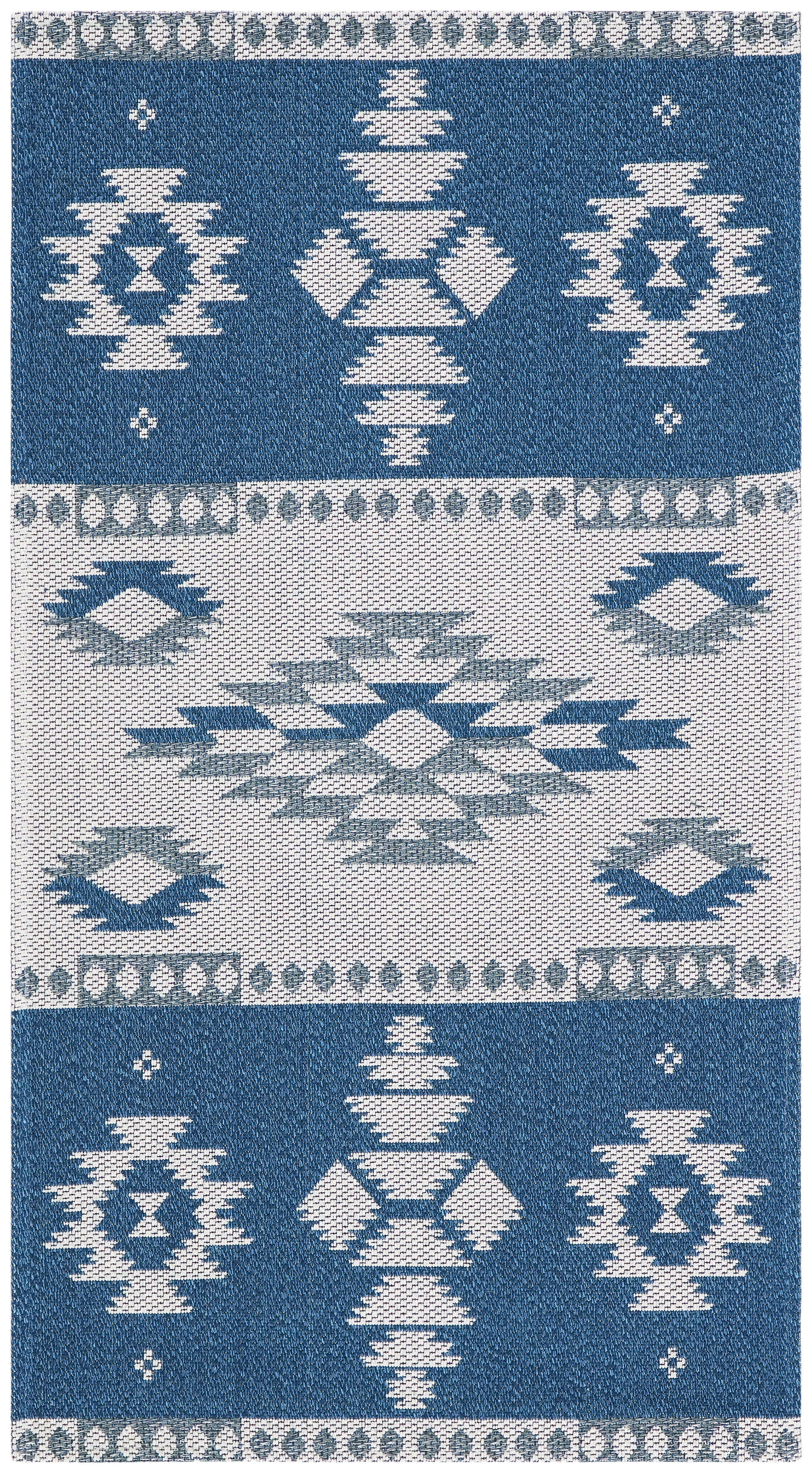 Safavieh Augustine Southwestern 2'10" x 5' Area Rug, Navy/Creme, large