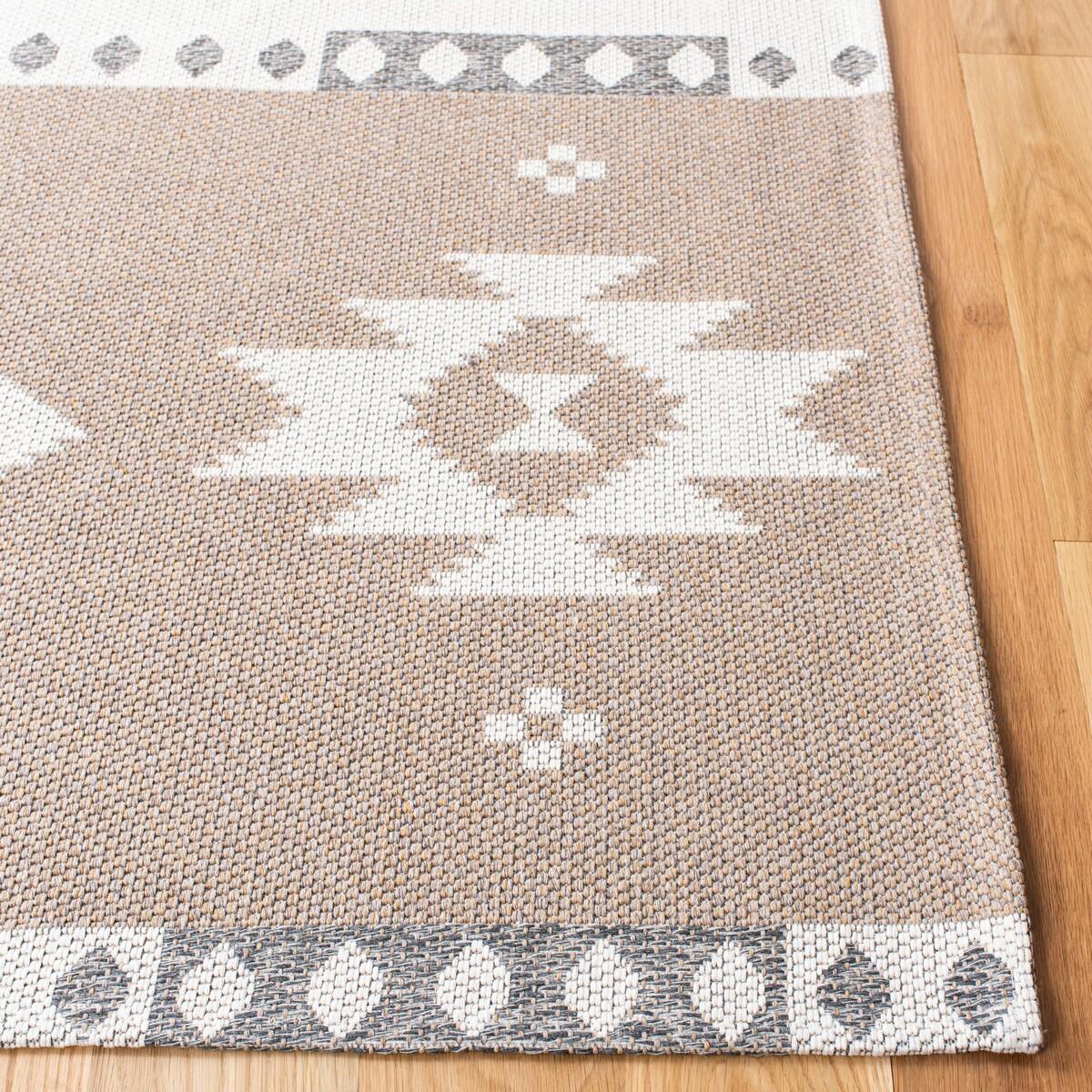 Safavieh Augustine Southwestern 6'4" x 6'4" Square Area Rug, Taupe/Cream, large