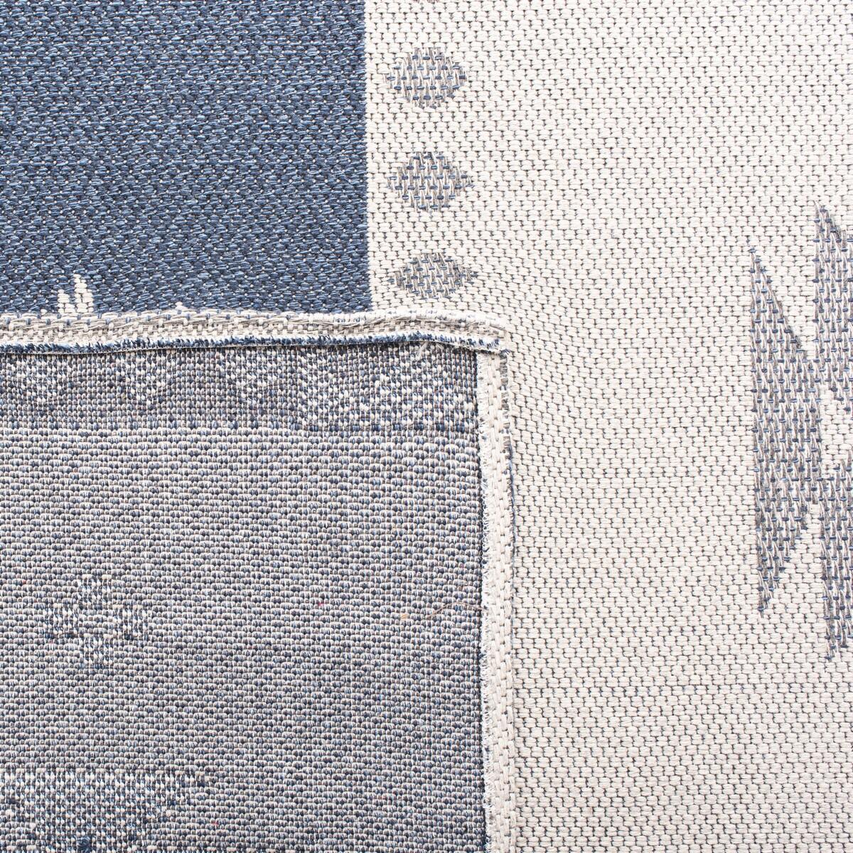 Safavieh Augustine Southwestern 5' x 7'7" Area Rug, Navy/Creme, large